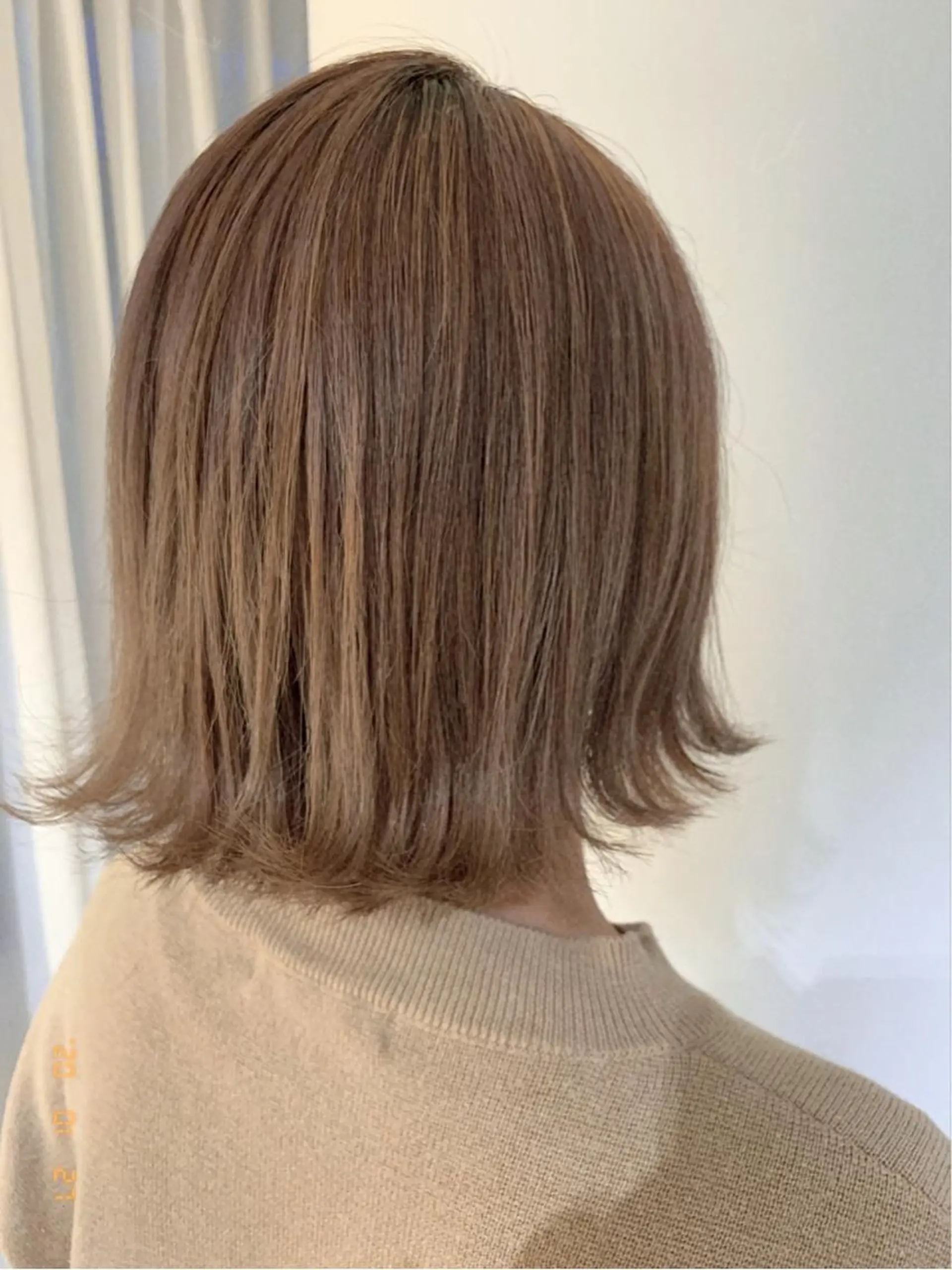 ミディアム カラー ムトウ リンカのヘアスタイル