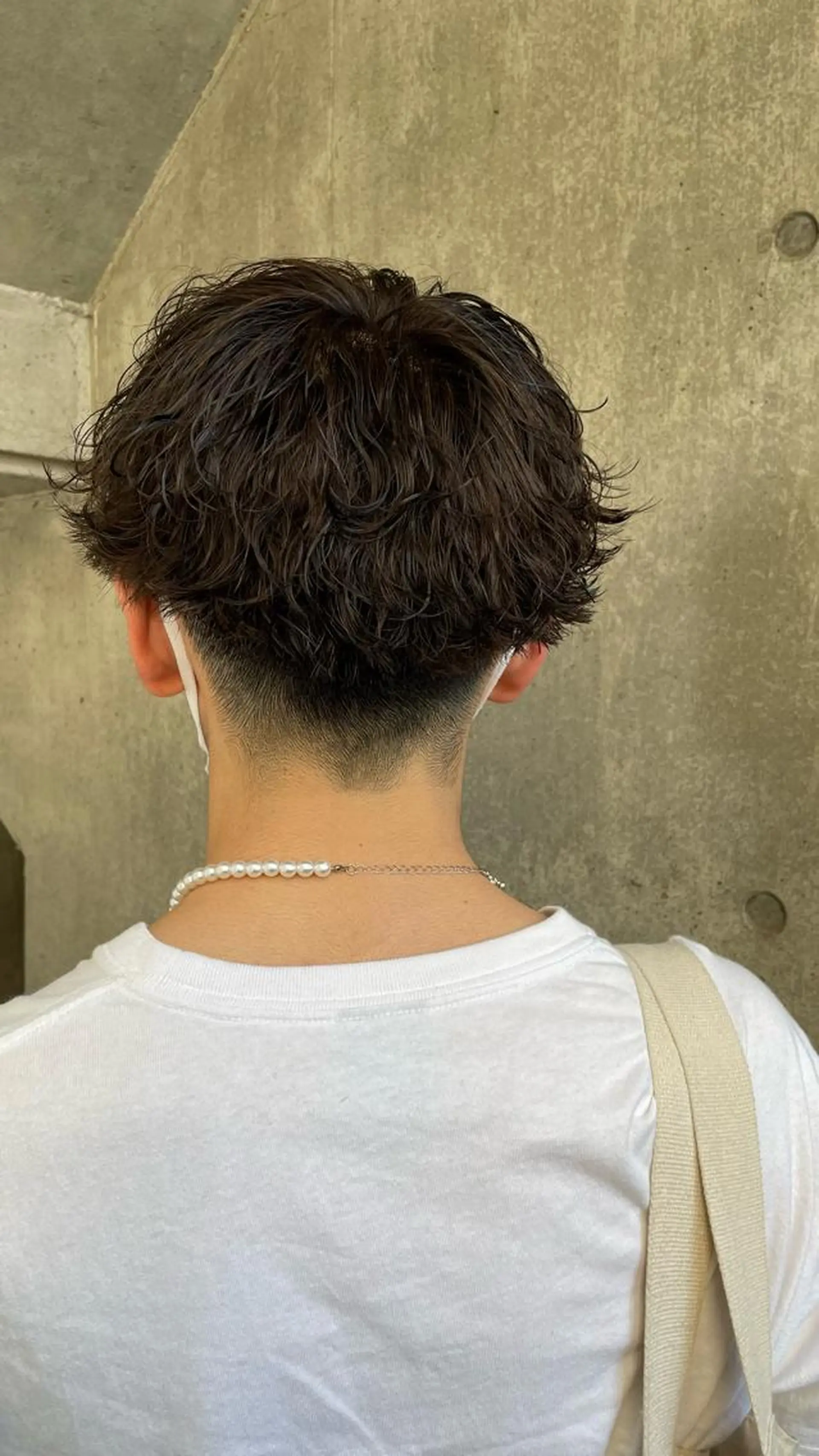 パーマ メンズ もりたみかこ 美容師お休み中のヘアスタイル