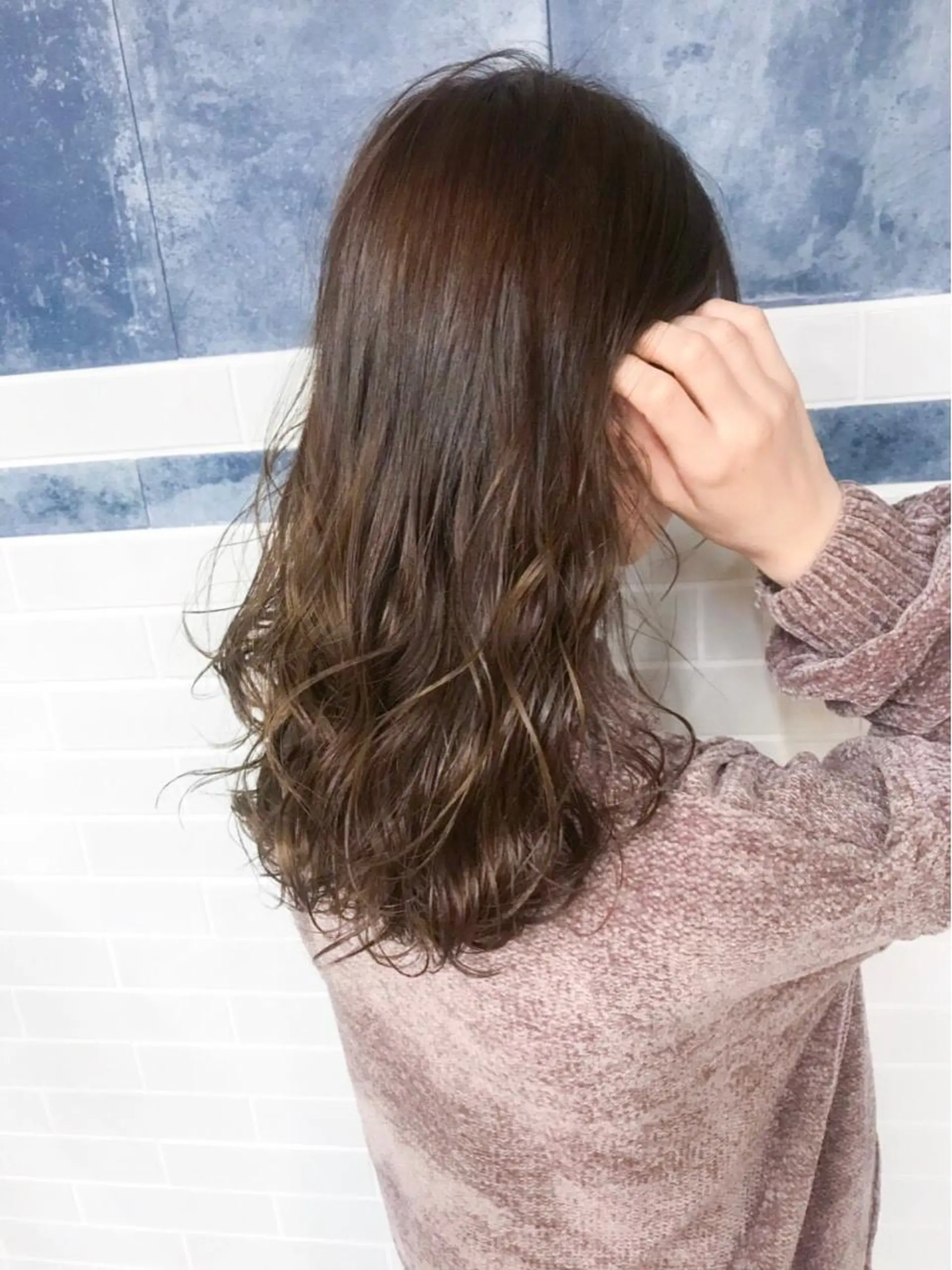 ロング カラー アディクシーカラー カット ヘアカラー トリートメント ❤️Ruminate 日暮里店❤️のヘアスタイル