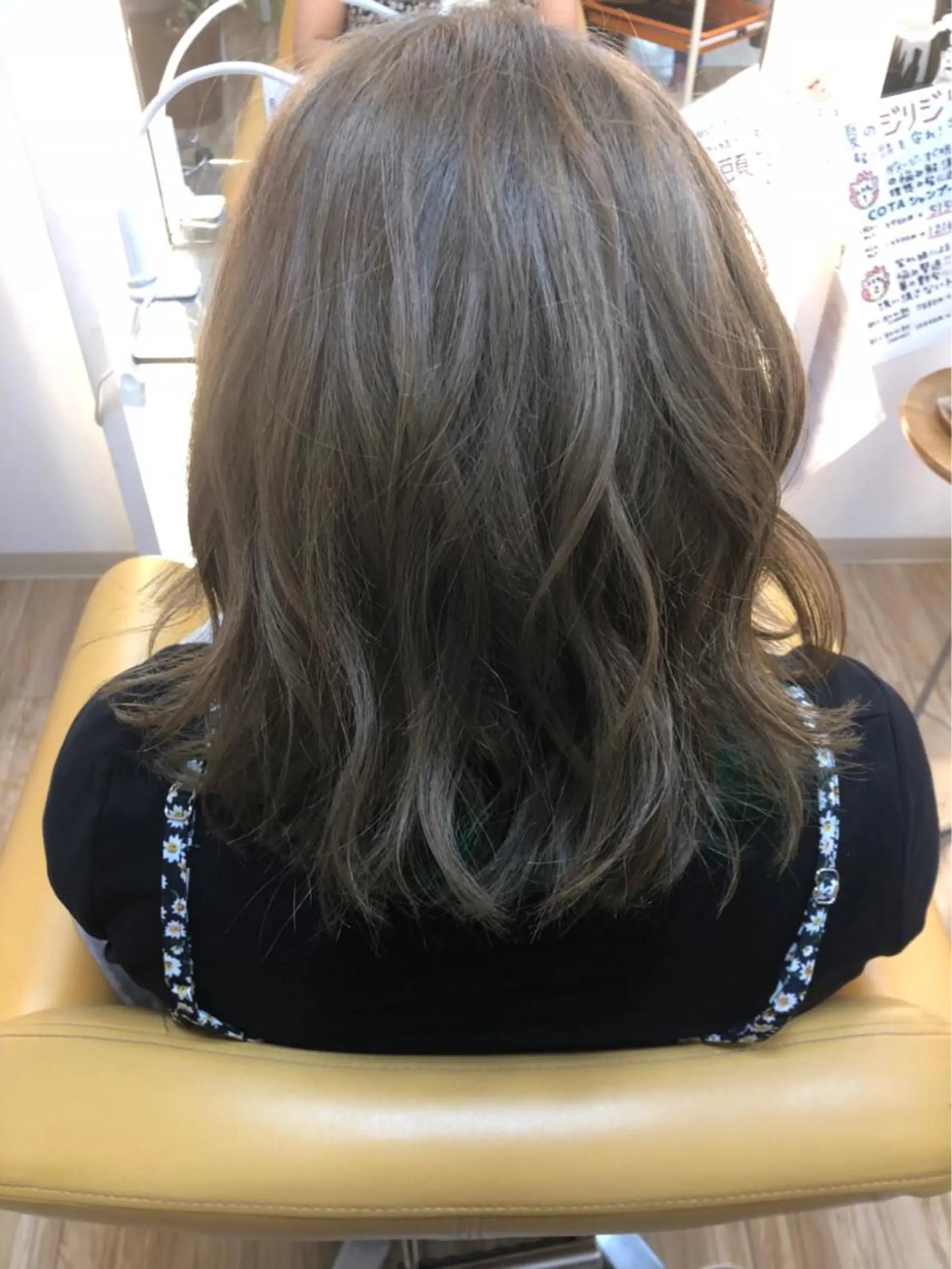 カラー メンズパーマ波巻き 🌳大森悠登🌳のヘアスタイル