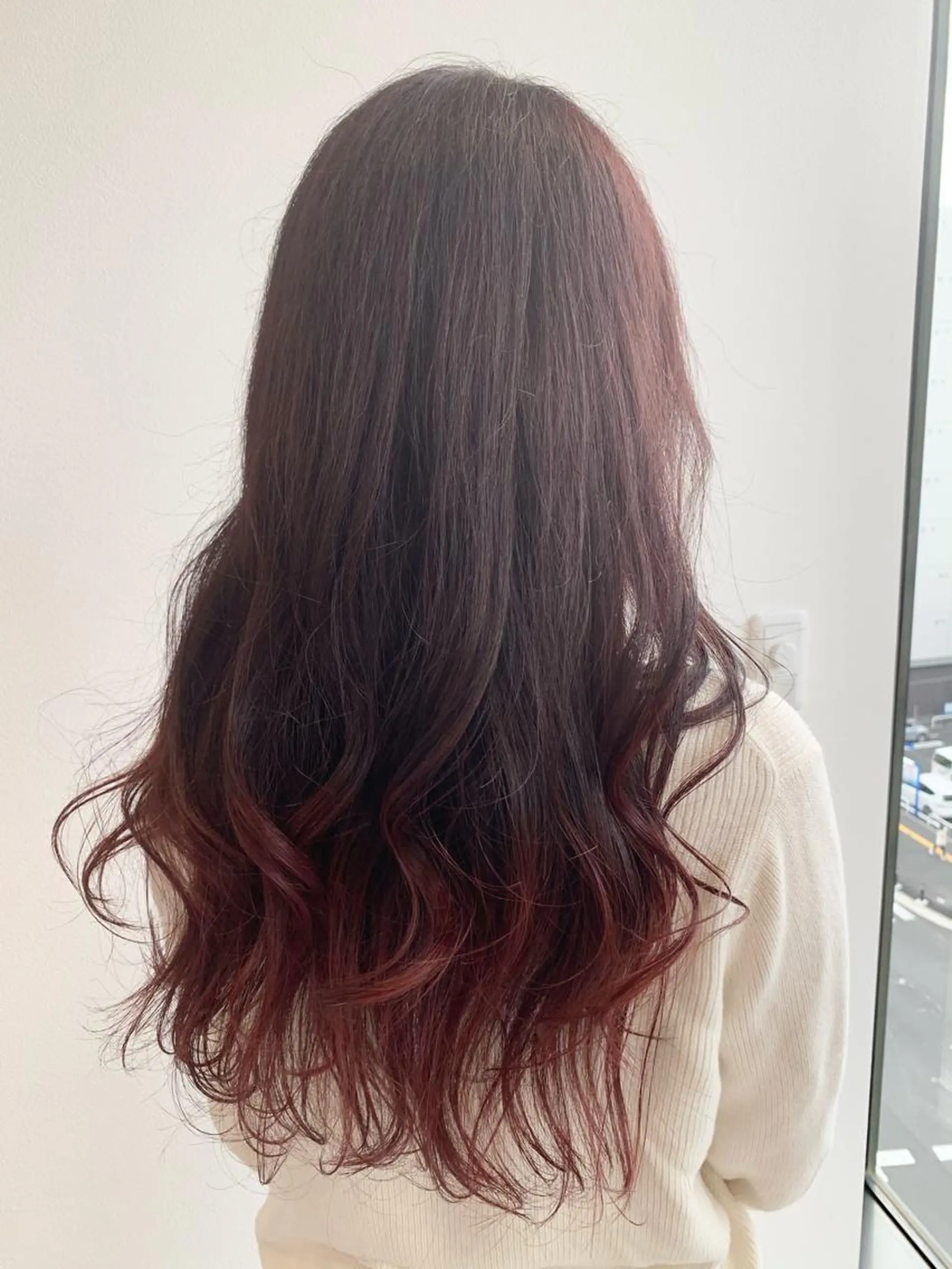 カラー イルミナカラー 垢抜け 雰囲気アップ ふにゅう ののかのヘアスタイル