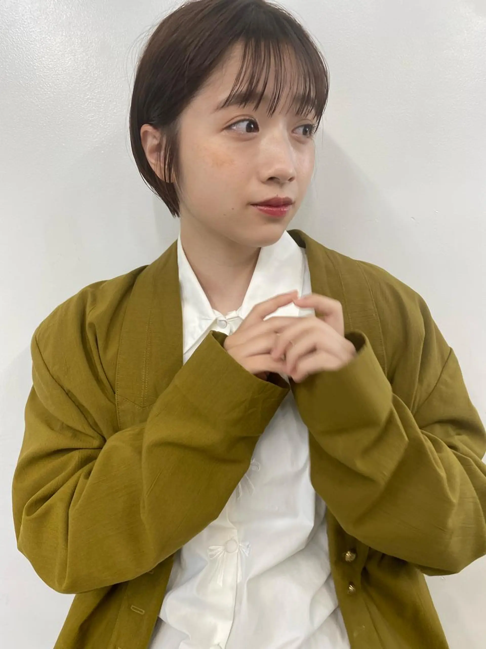 ショート カラー 🟩白髪ぼかし/ボブ /ショートヘア/大司のヘアスタイル