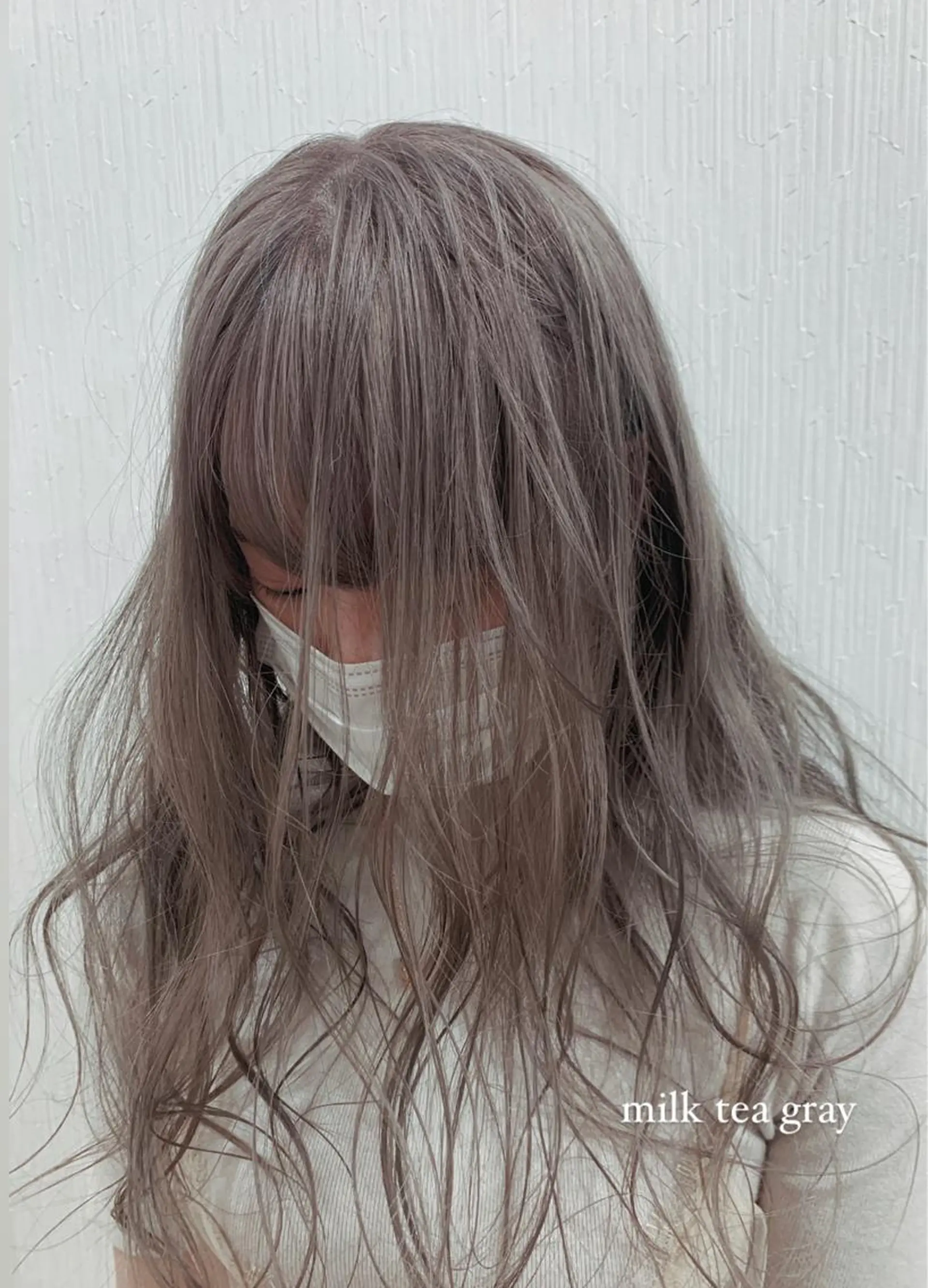 ロング カラー レイヤーカットモデル 募集/藤原一真のヘアスタイル