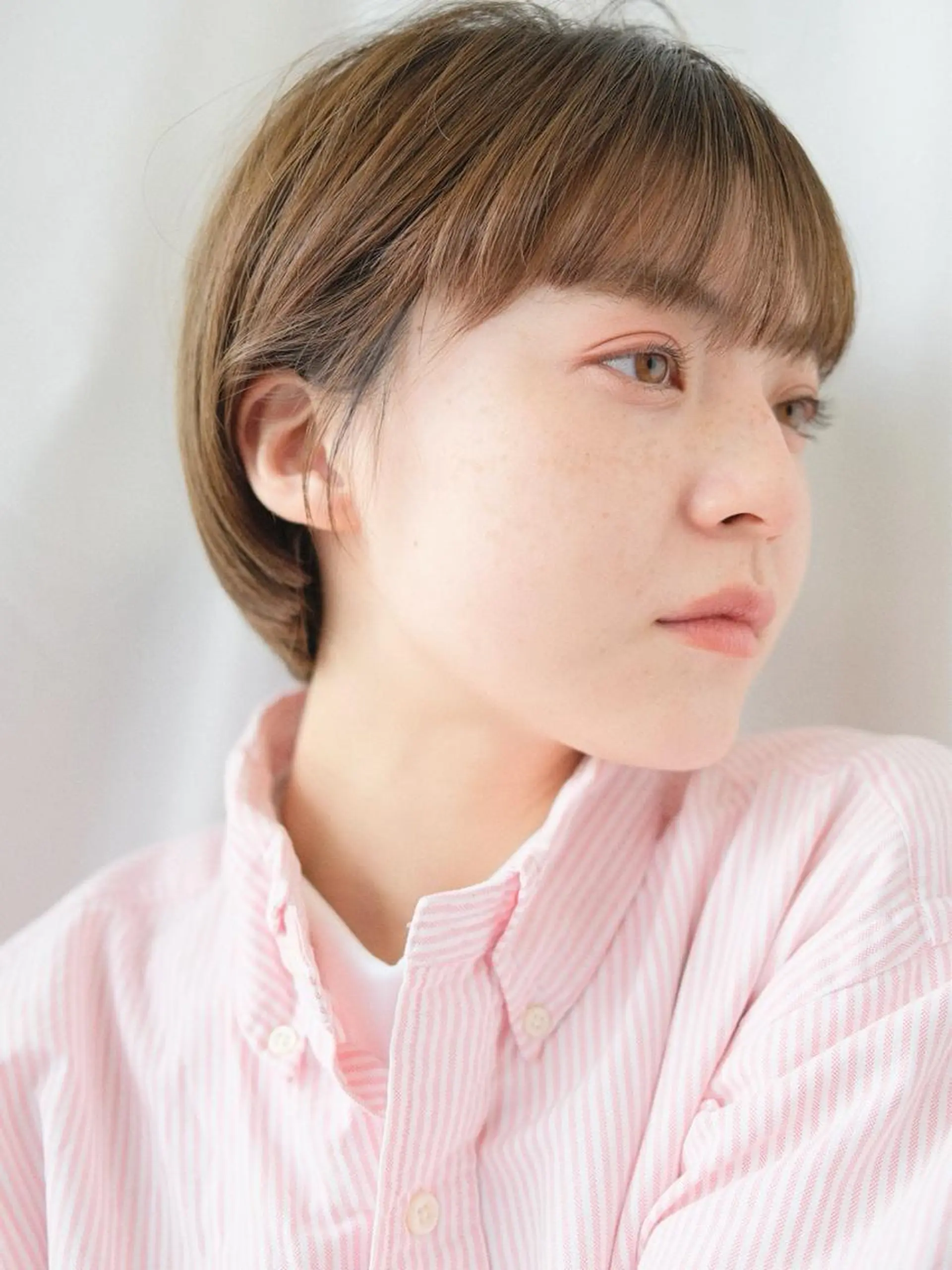 ショート カラー カット ヘアカラー トリートメント ショートボブ髪質改善 縮毛矯正のプロ山道潤のヘアスタイル