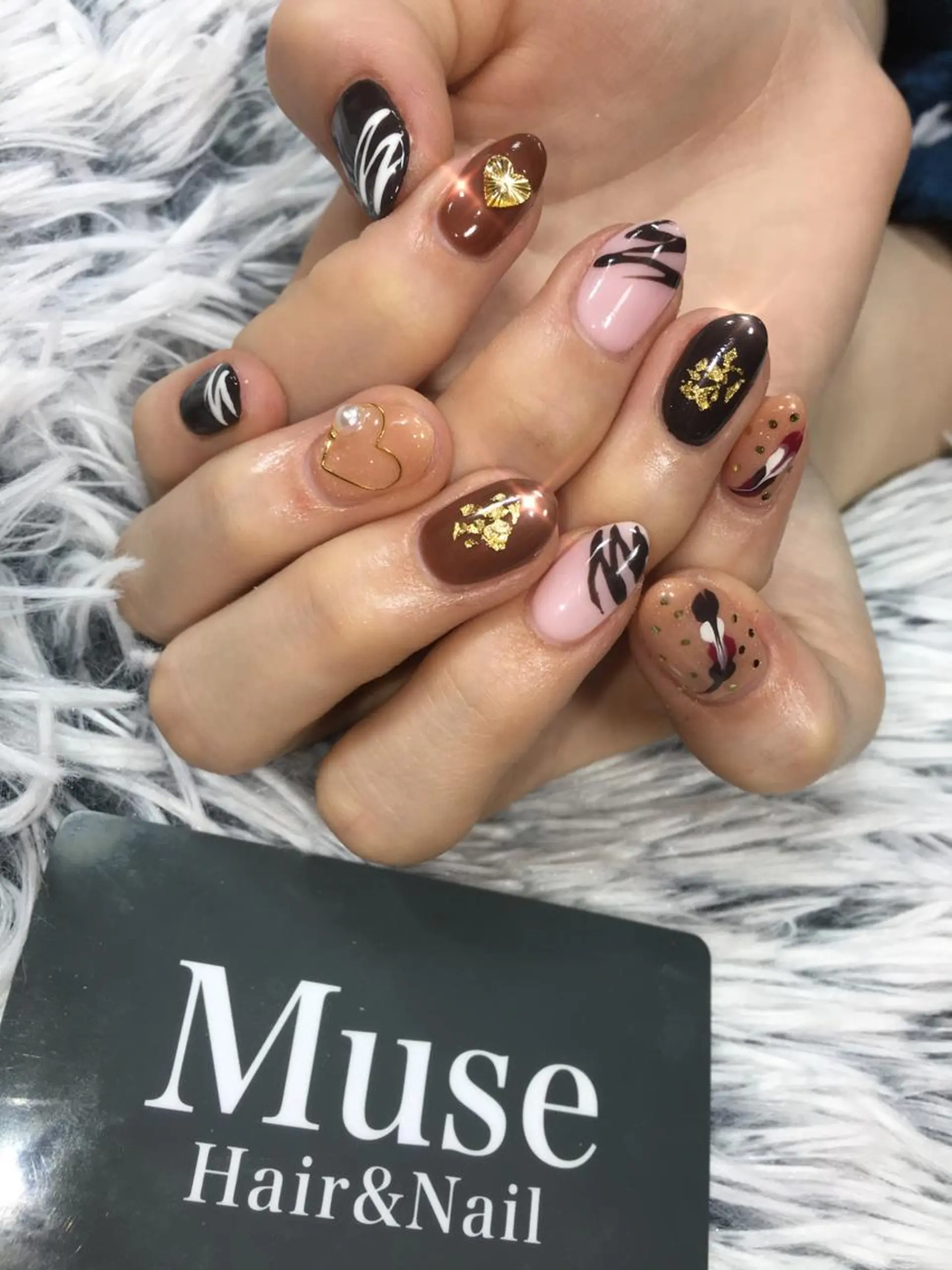 ネイル バレンタイン 隠れ家一戸建て金町 HIROMI 葛飾区のネイルデザイン