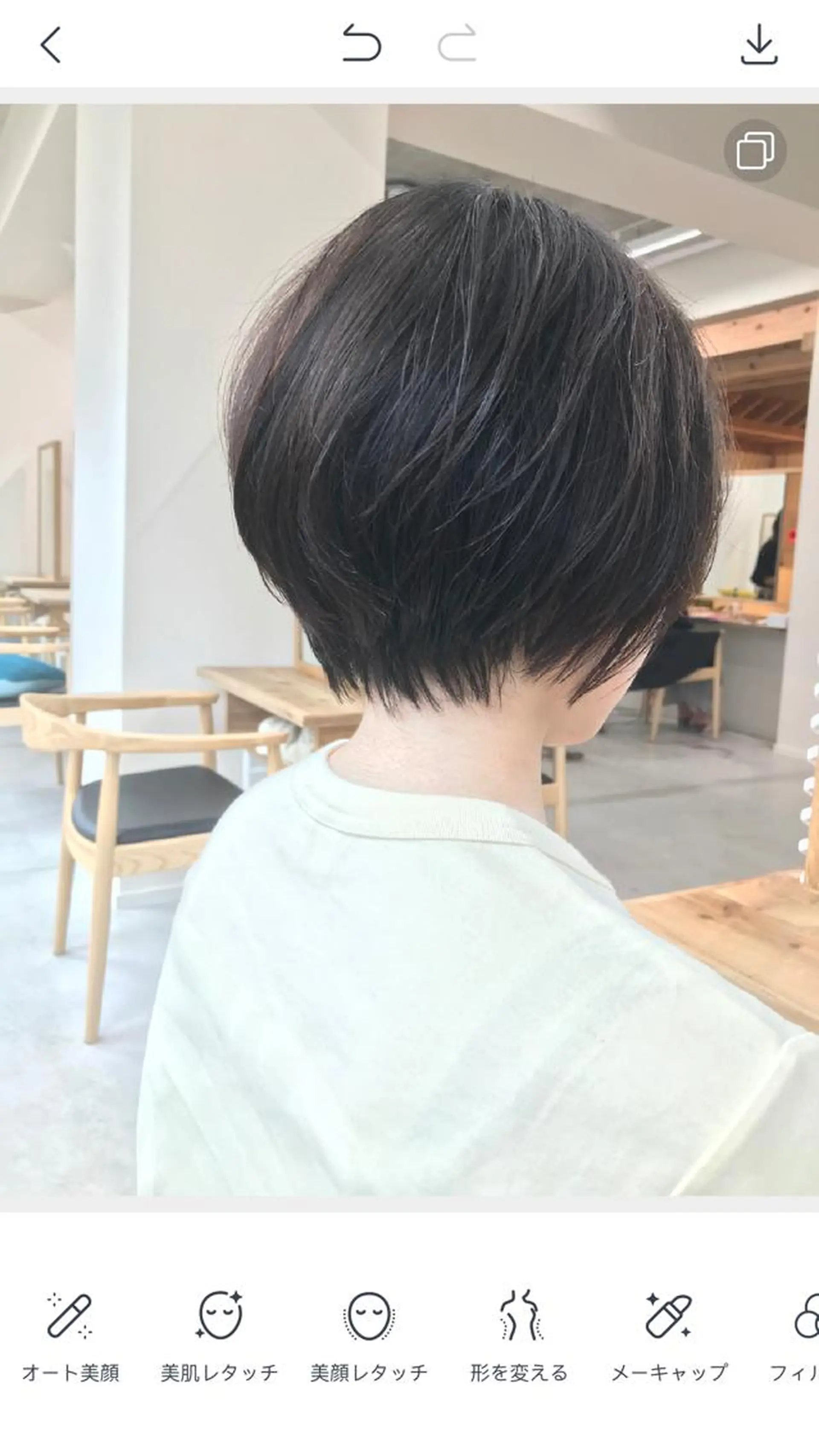 ショート イメチェンカット✂️ 錦糸町佐藤店長のヘアスタイル