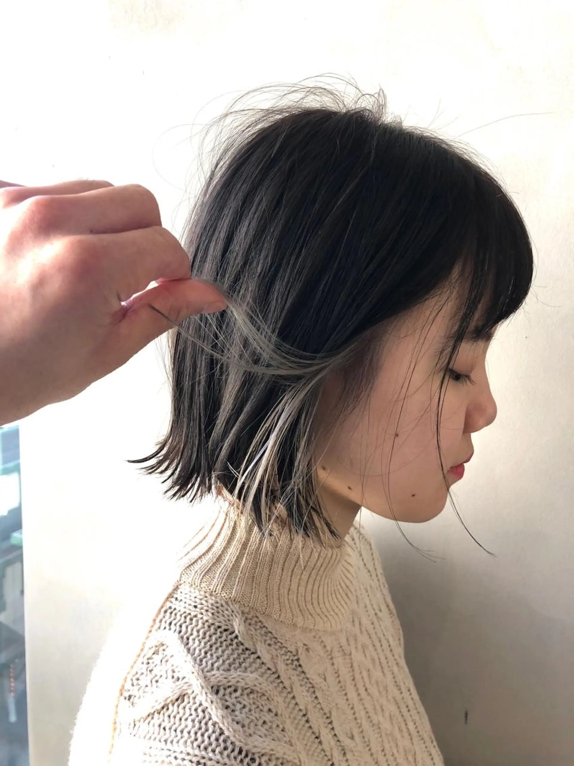 ミディアム ヘアカラー 🌸ハイトーン 新田　廉 🌸のヘアスタイル