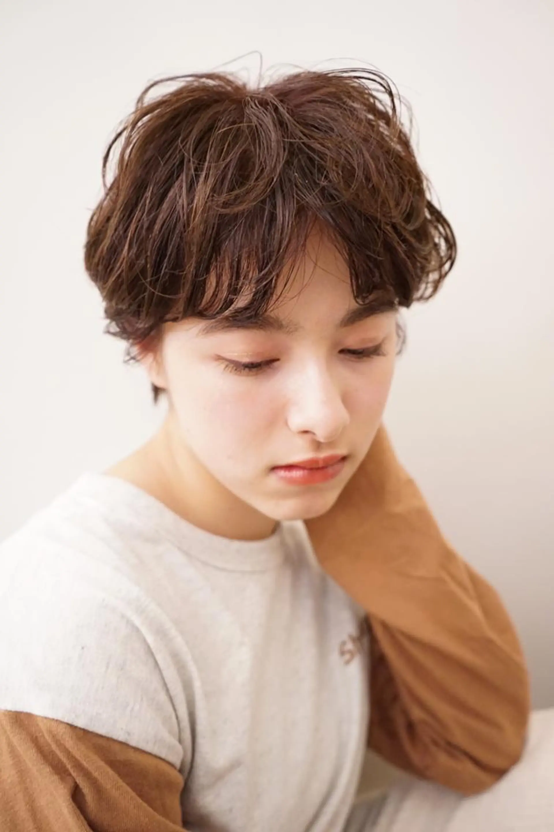 ショート カラー レイヤーカット✂️ 横浜No1♡下鳥翔子のヘアスタイル