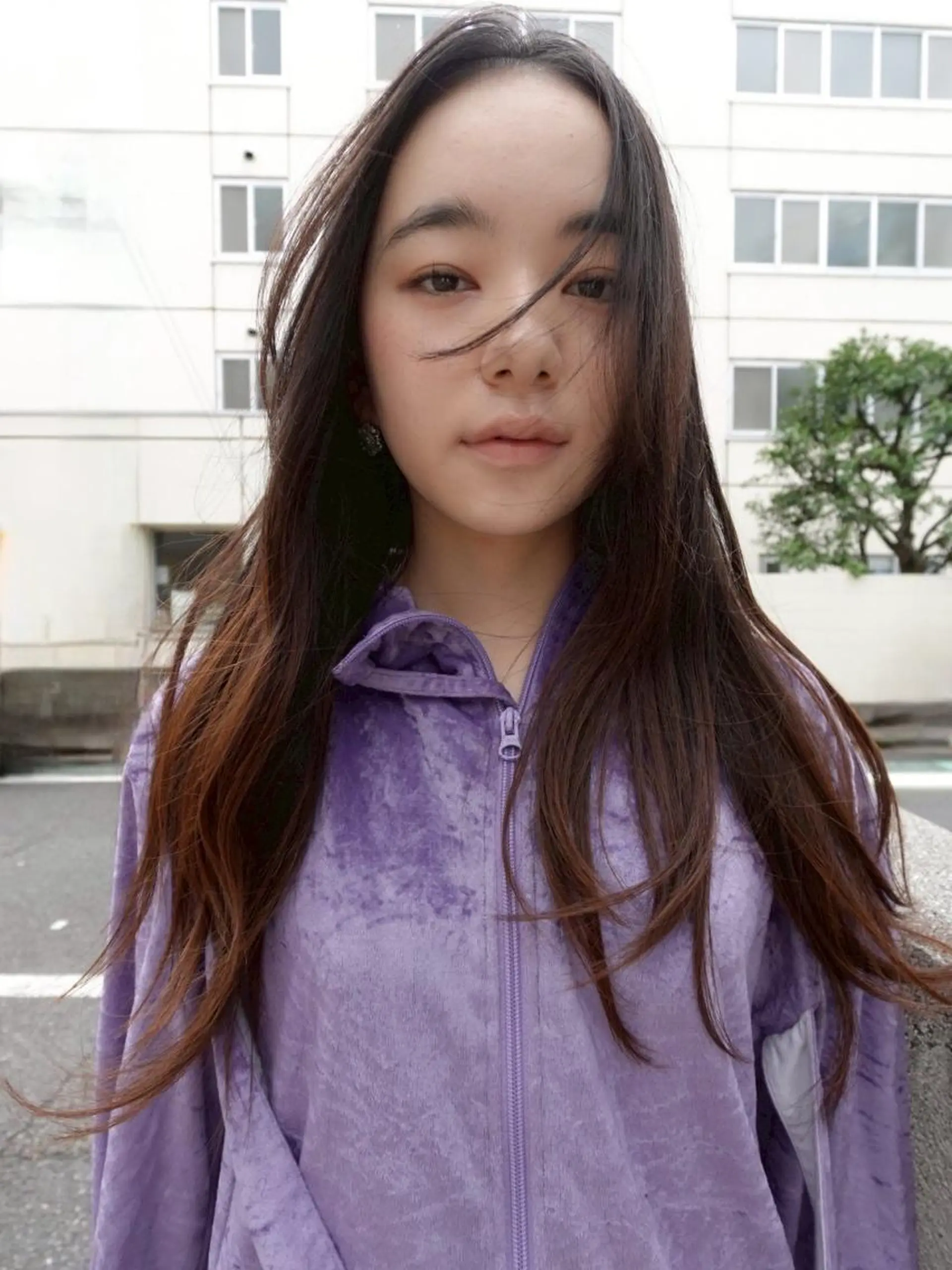 カラー ミディアム パーマ ショートボブ ミディアムパーマ アディクシーカラー ブリーチ ケアブリーチ カット ヘアカラー CEINE OURのヘアスタイル