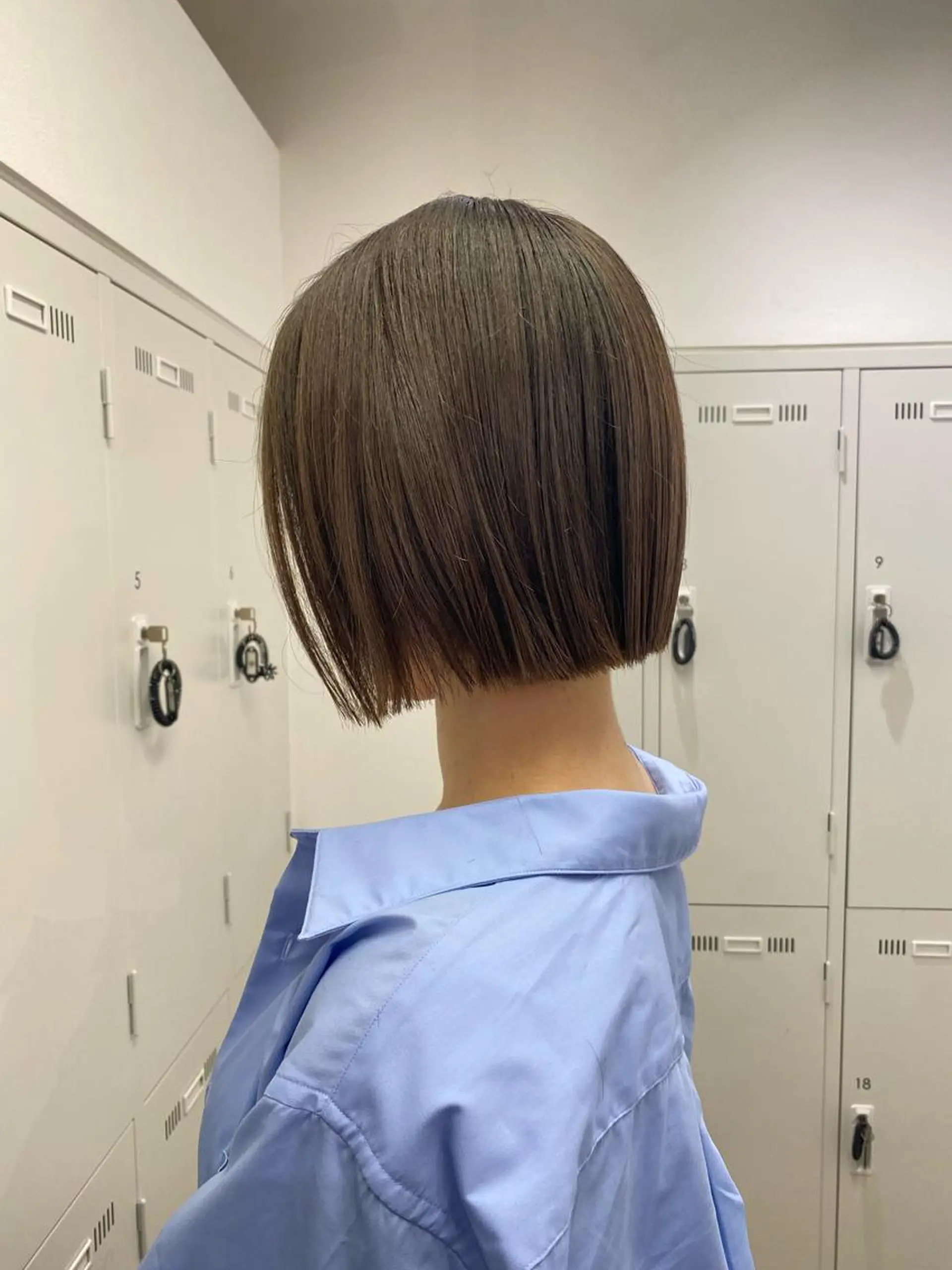 ミディアム ハードパーマ Rico💜のヘアスタイル