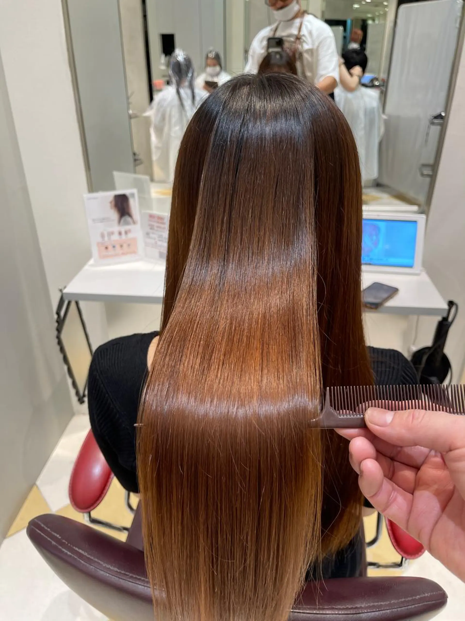 ロング カラー 金森 斗夢のヘアスタイル