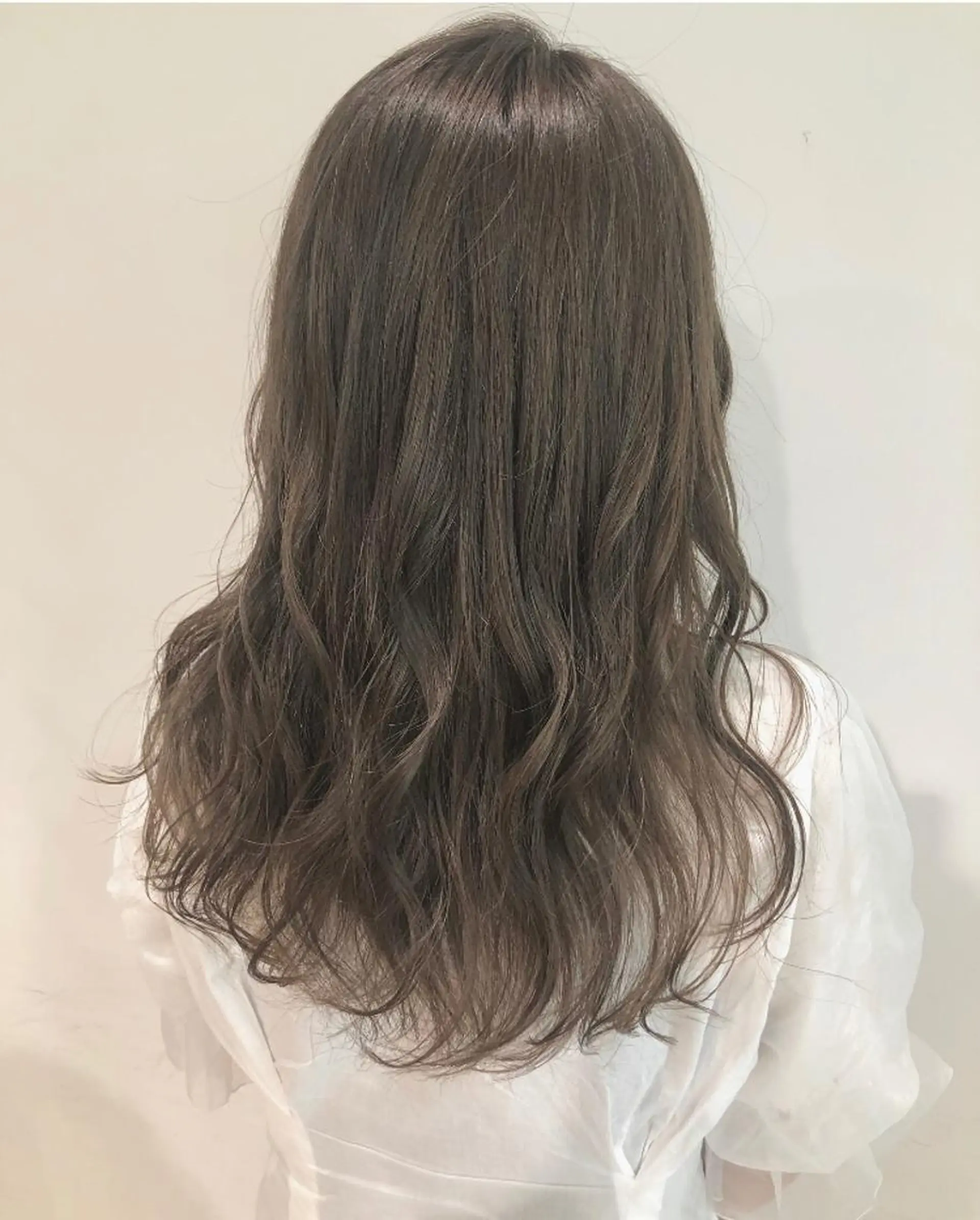 セミロング カット ヘアカラー トリートメント scene. haraのヘアスタイル