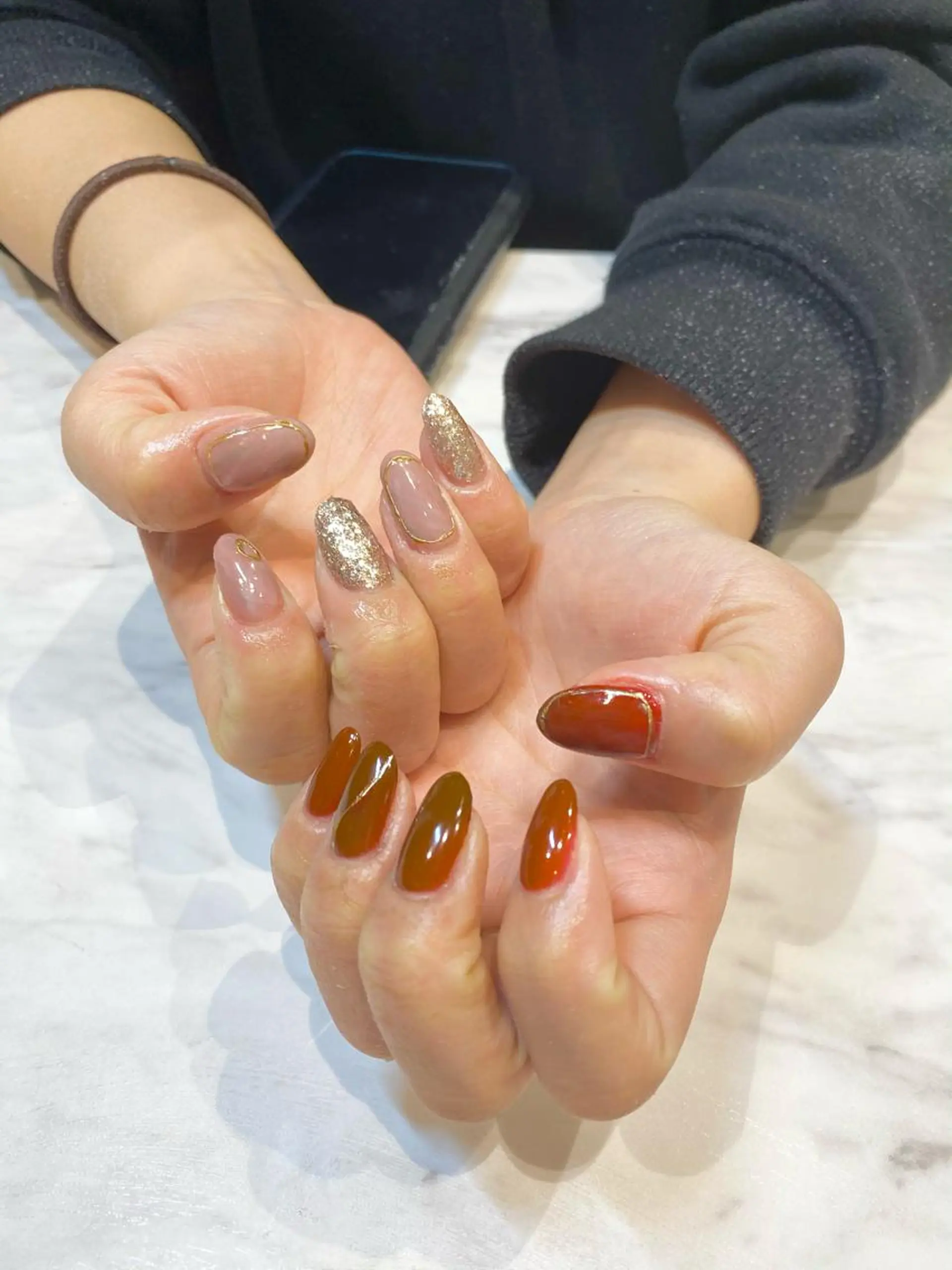 ネイル レイヤーカット/ 髪質改善/羽柴りくのヘアスタイル