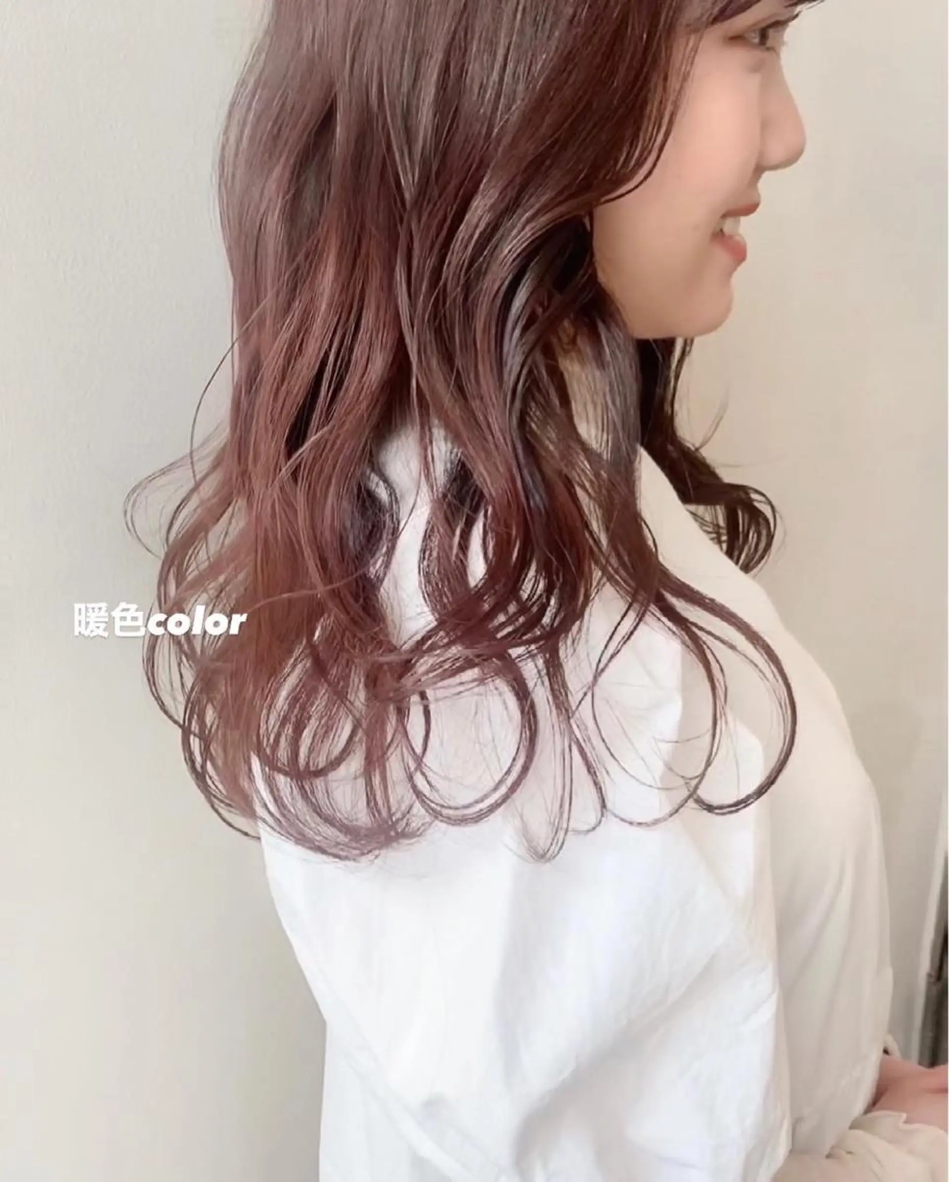 セミロング カラー 🌟アレンジが似合う カラー🌟Rumiのヘアスタイル