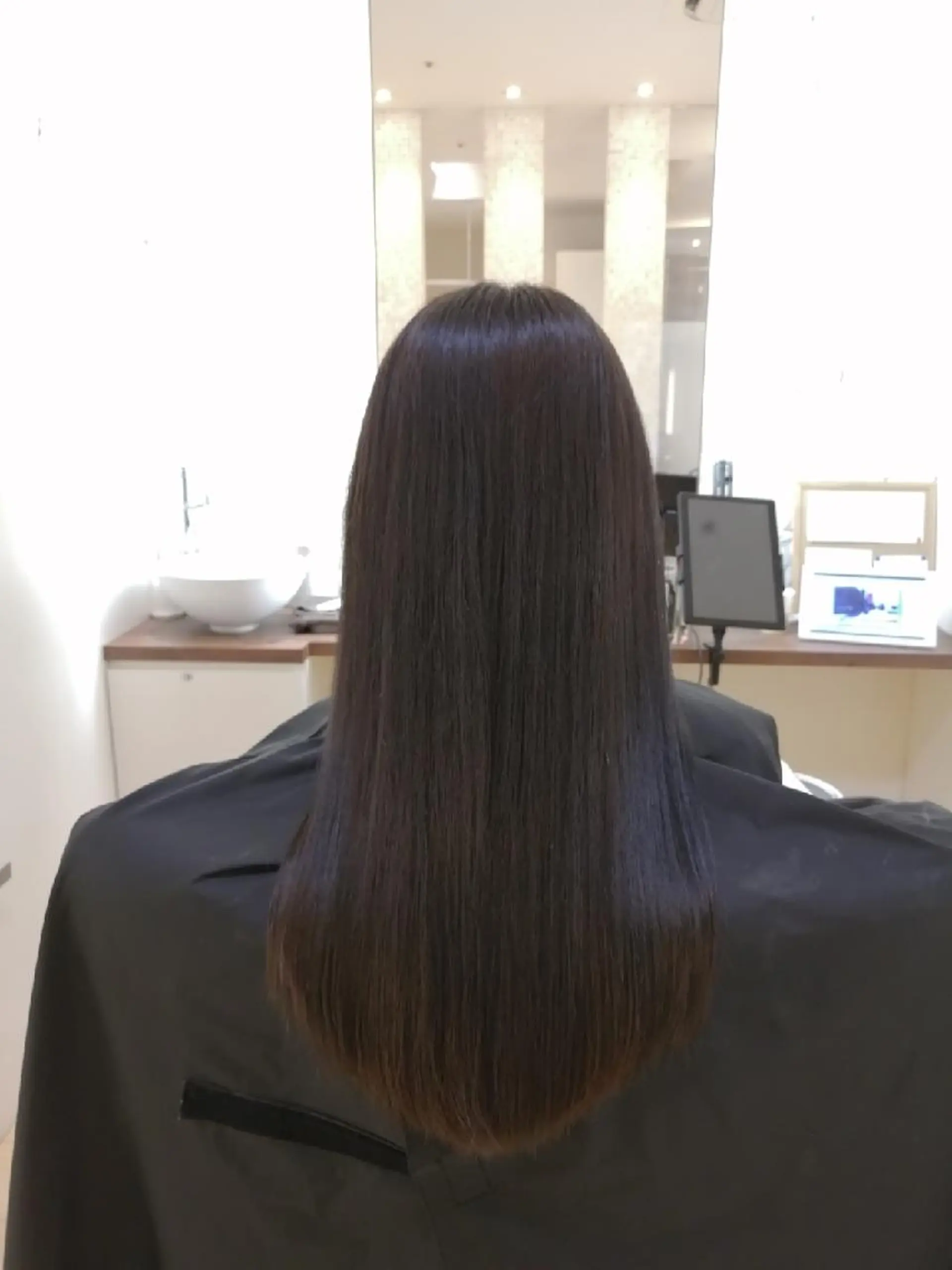 ロング カット ヘアカラー 縮毛矯正 鈴木 さやかのヘアスタイル