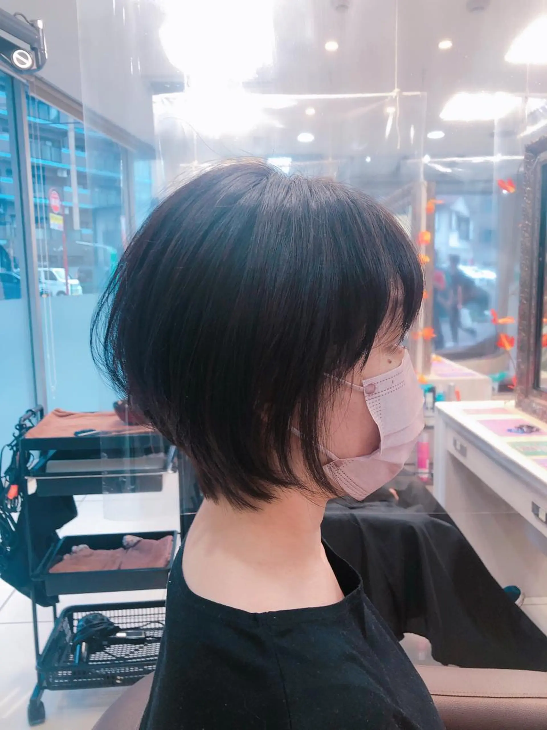 ショート カット トリートメント 炭木 一也のヘアスタイル