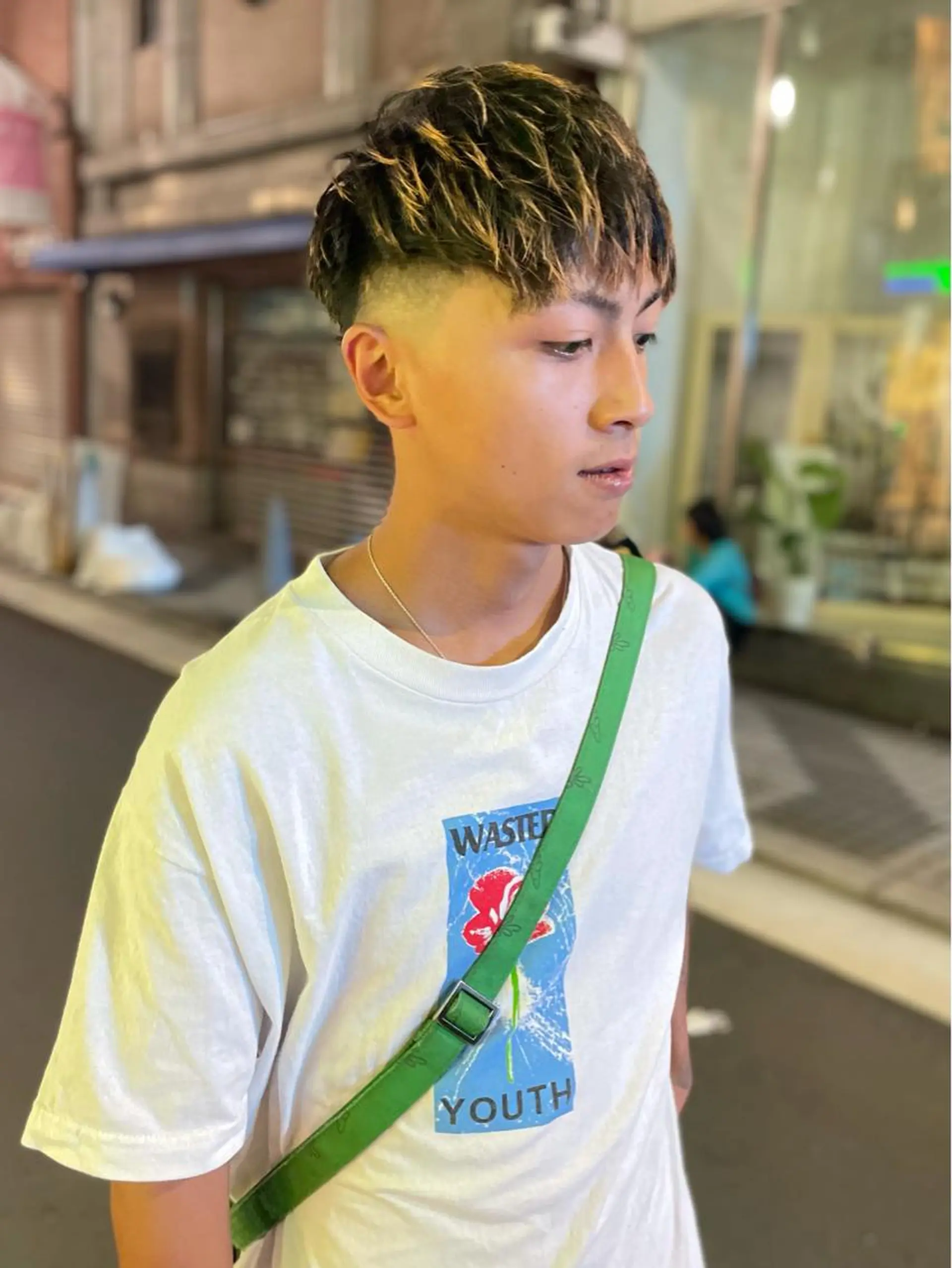 カラー メンズ メンズサロン🔥 プリストオオサカのヘアスタイル