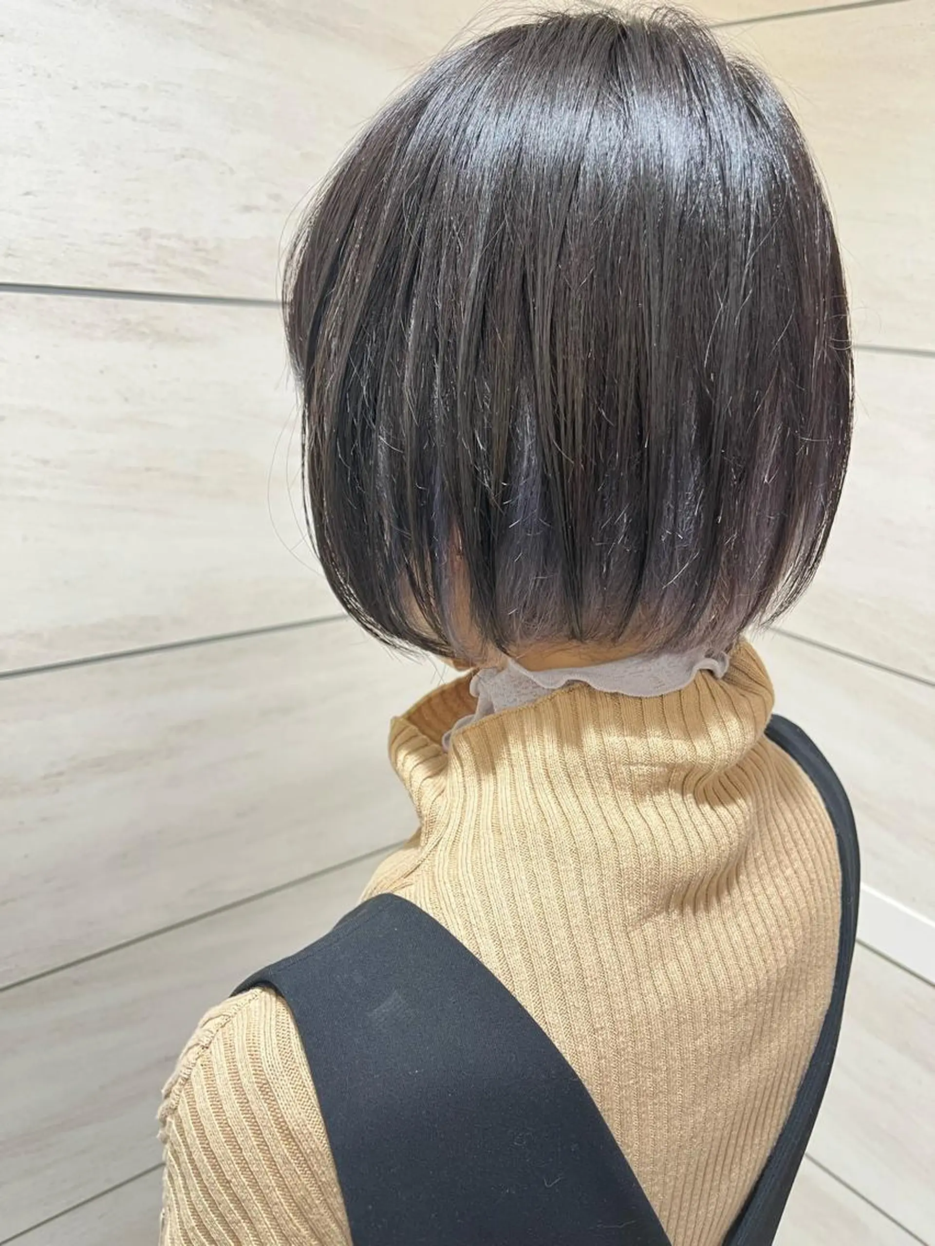 ショート カラー ラベンダーカラー noll【今池駅前】 池田碧花のヘアスタイル