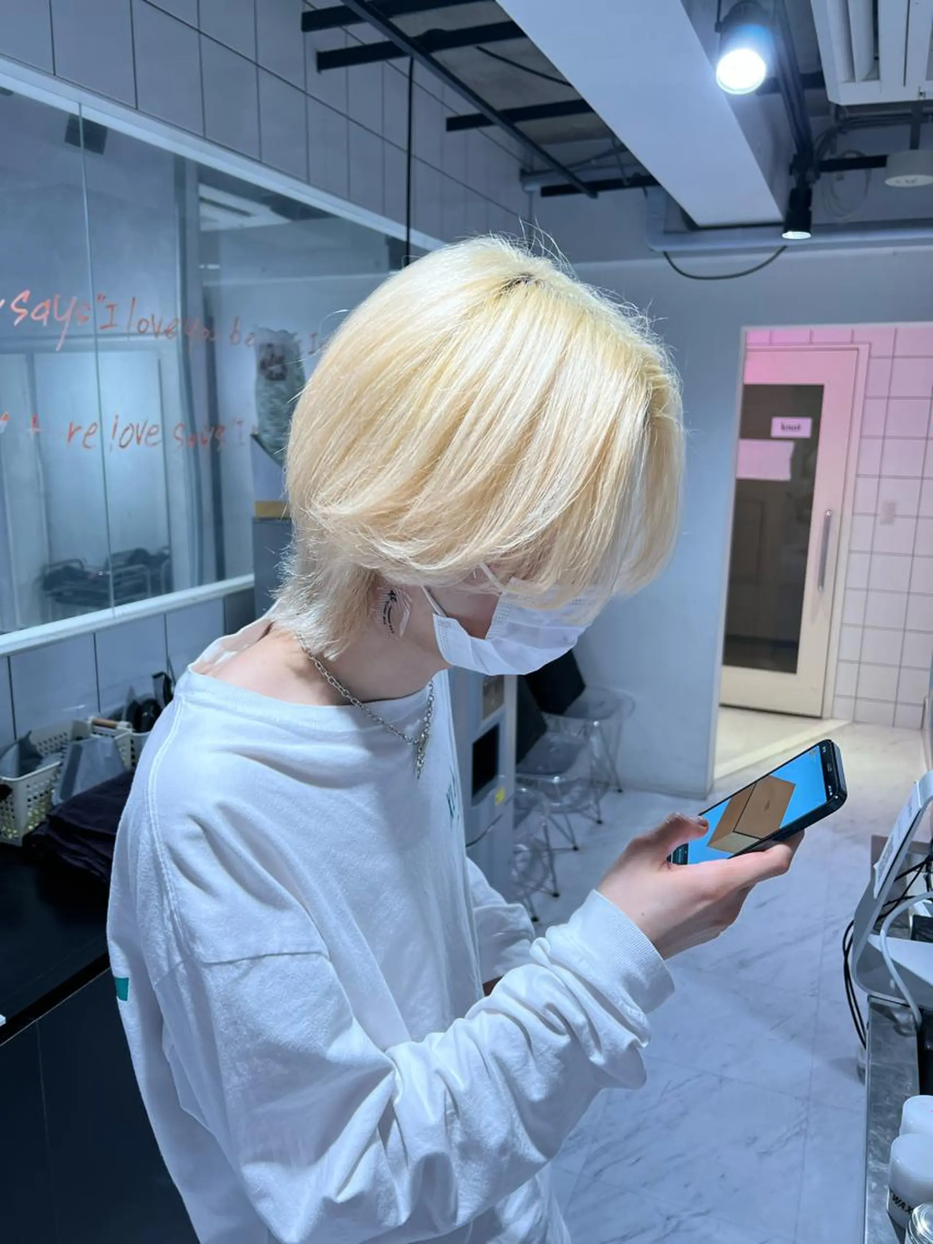 ショート カラー パーマ メンズ ヘアカラー 🔥札幌No.1🥇 パーマ特化美容師🔥のヘアスタイル