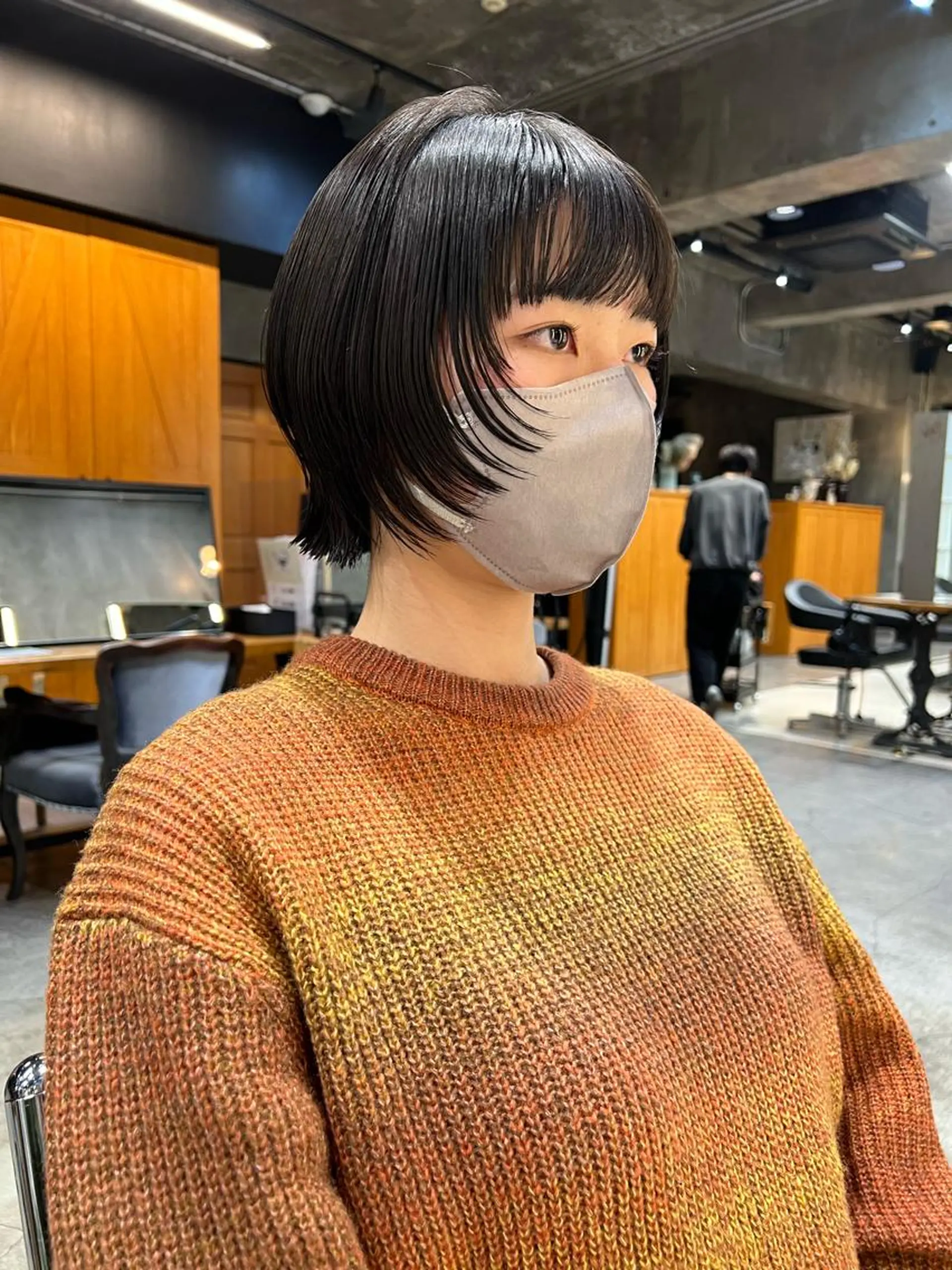 ショート カラー haco＋所属・圧倒的デザイン力 店長🎨RENAのヘアスタイル