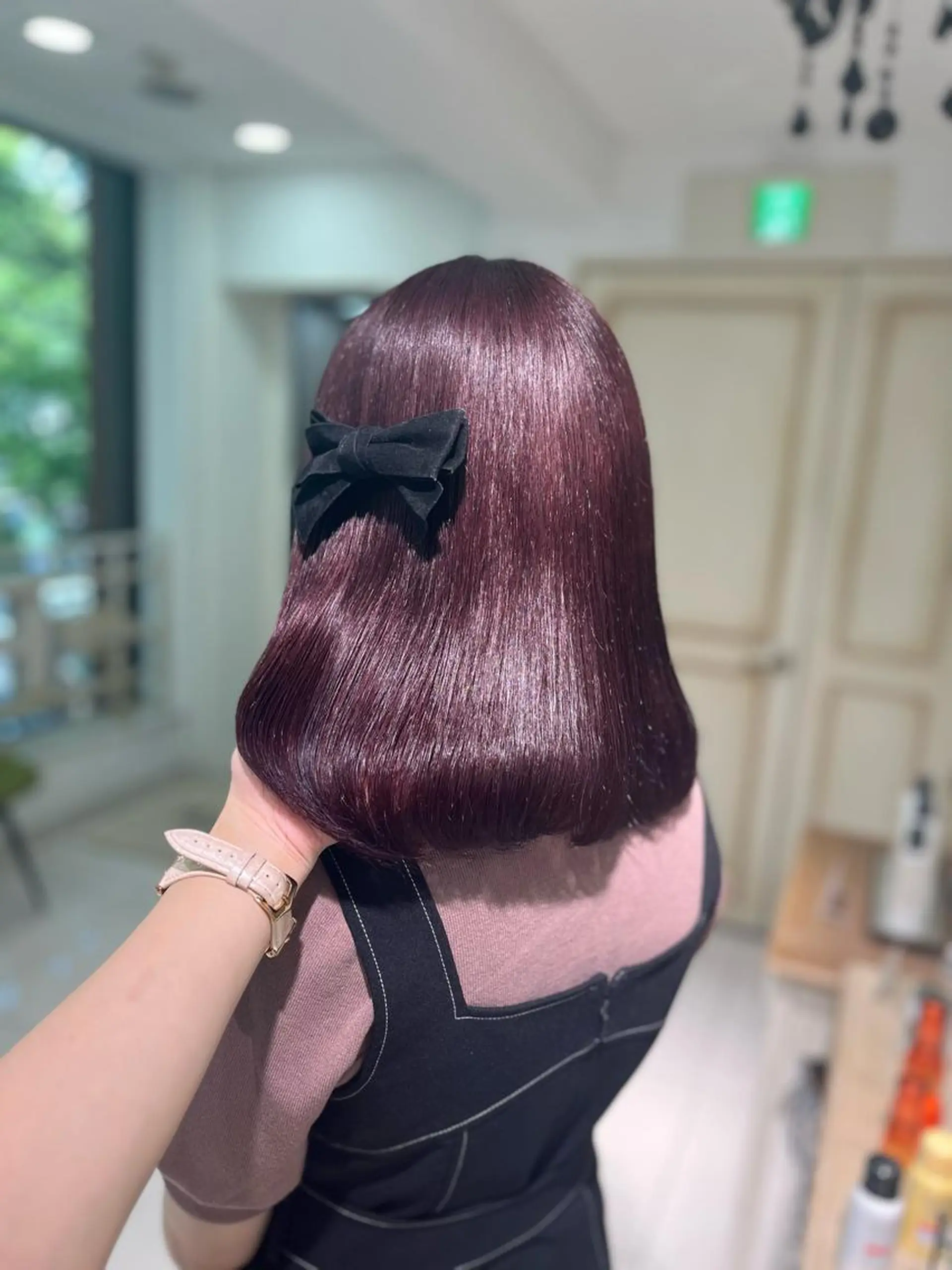 セミロング ‎Lby home 🪽mikuのヘアスタイル