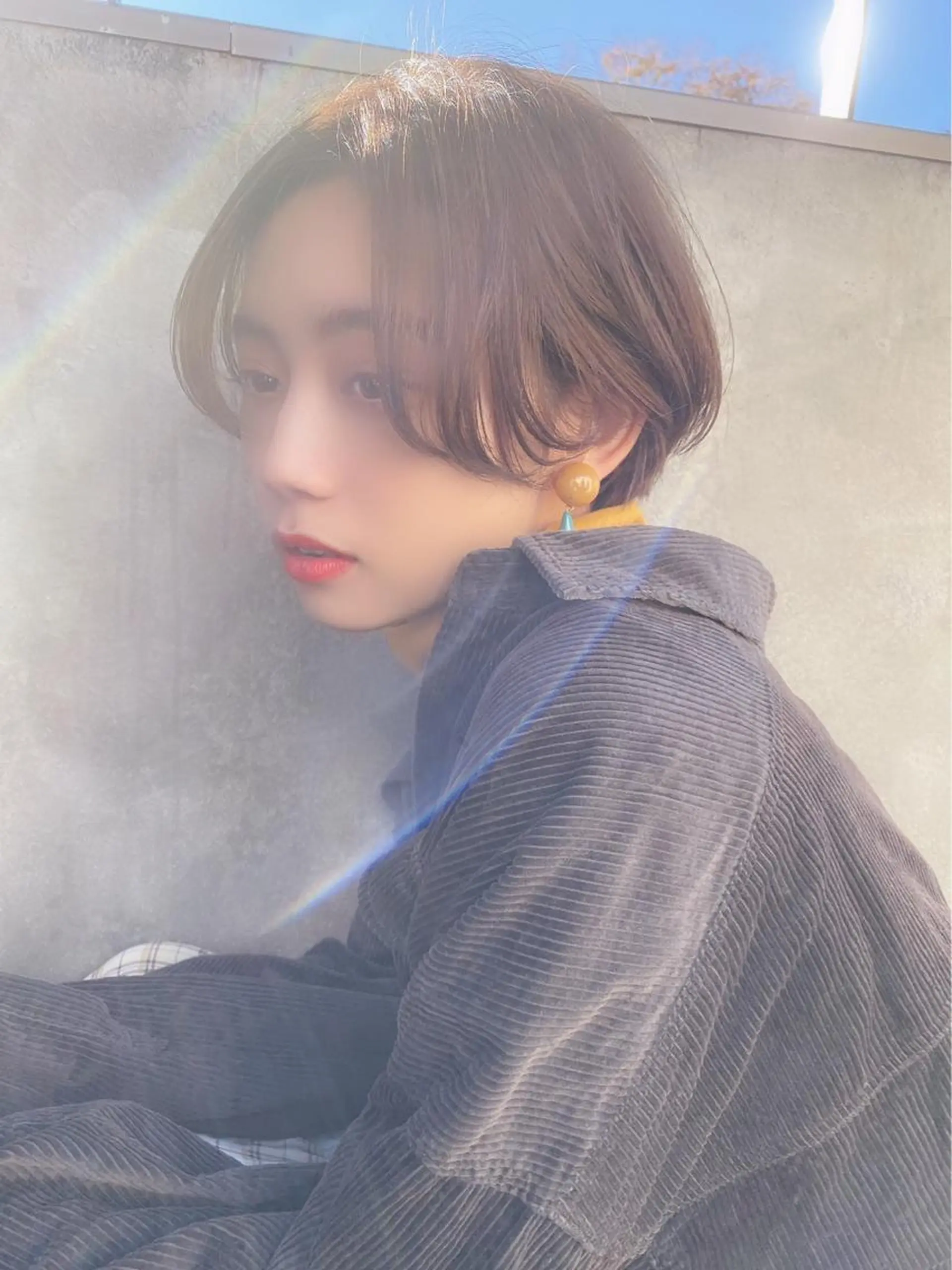 ショート 林 飛夕也のヘアスタイル