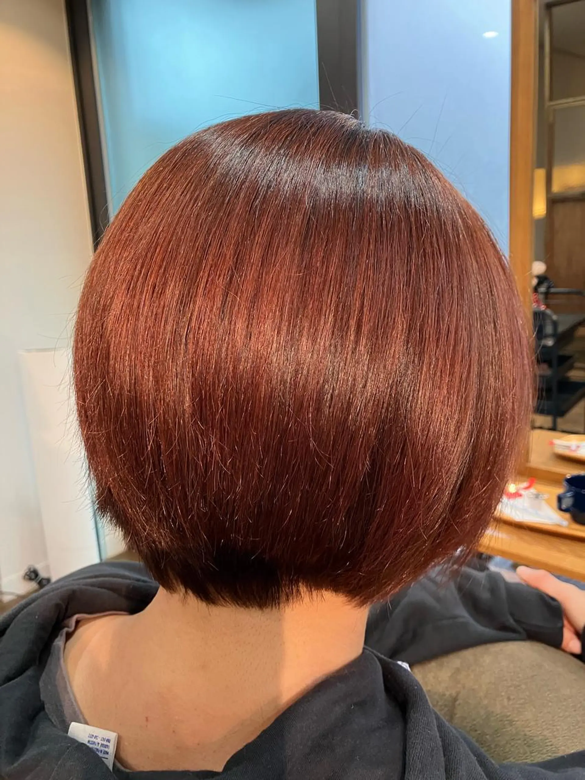 ショート カラー ピンクカラー ローズカラー Hair&Make Nahoのマツエク・マツパデザイン