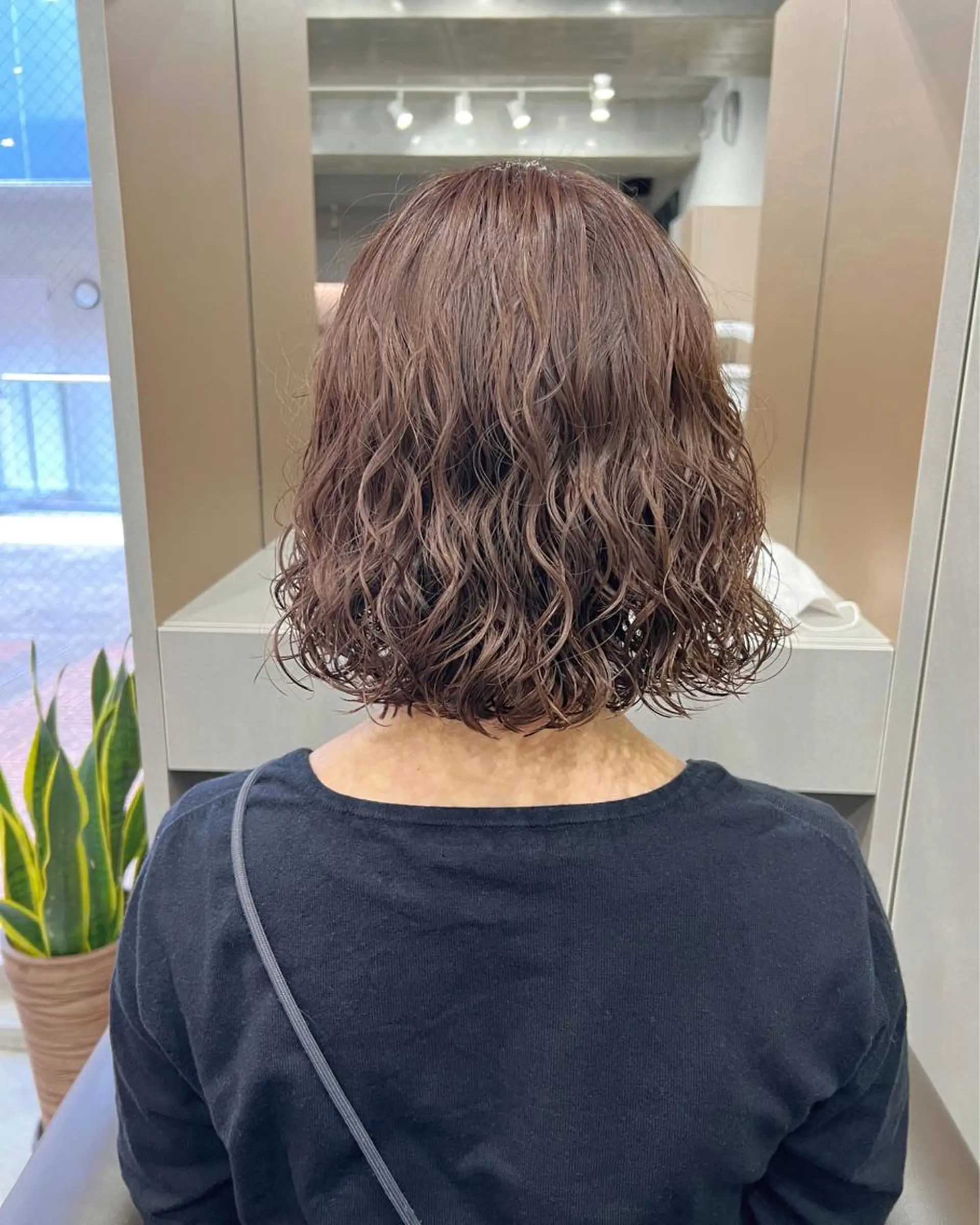 ショート パーマ ボブパーマコテ巻き風 パーマNo1深江秀平のヘアスタイル