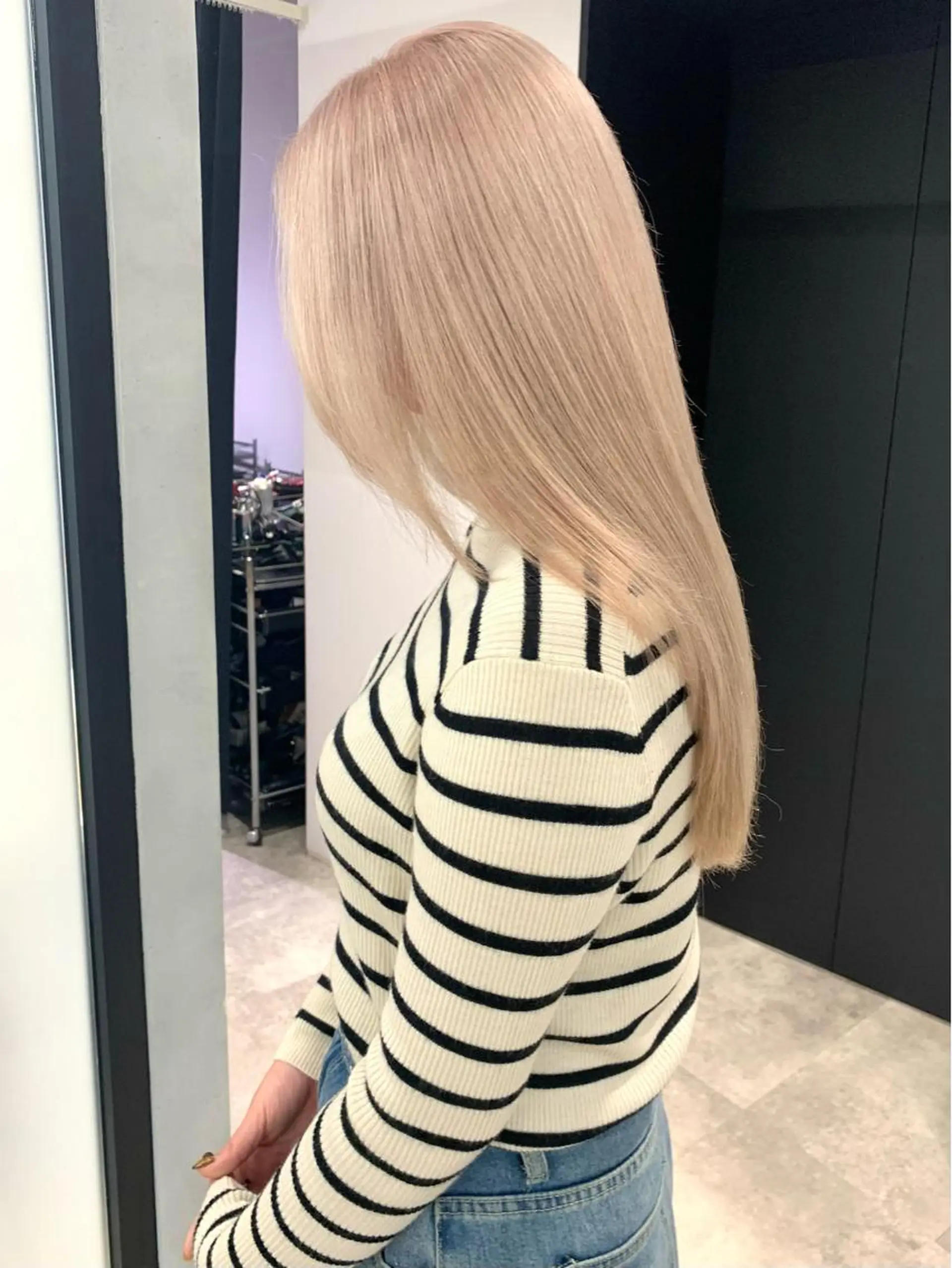 ロング カラー ヘアアレンジ カット ヘアカラー トリートメント ヘッドスパ ハイトーン/美髪矯正 🍃大江拓実のヘアスタイル