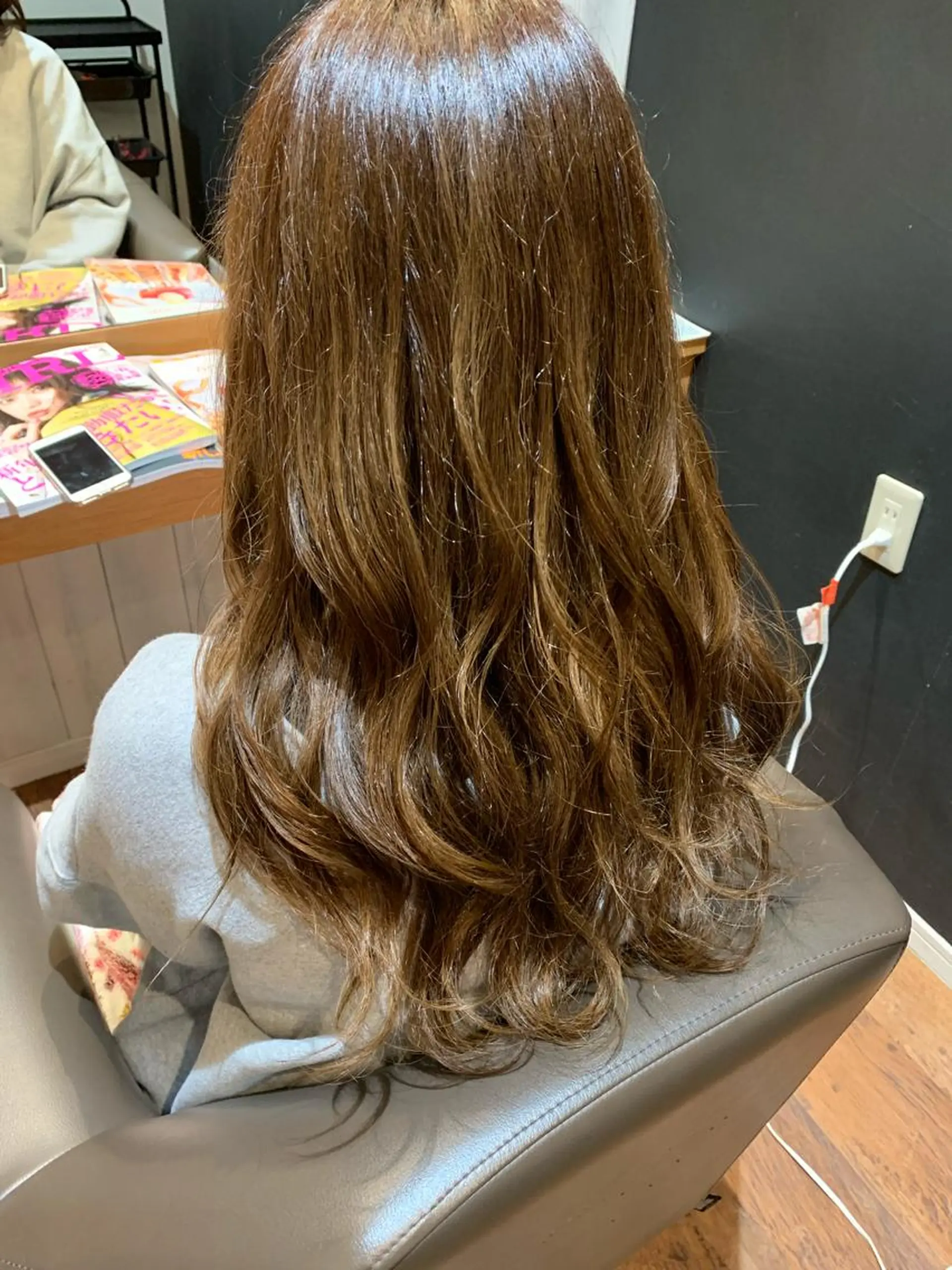 ロング カラー 【髪質改善】【美髪】 【ツヤ髪】ほしのちりのヘアスタイル