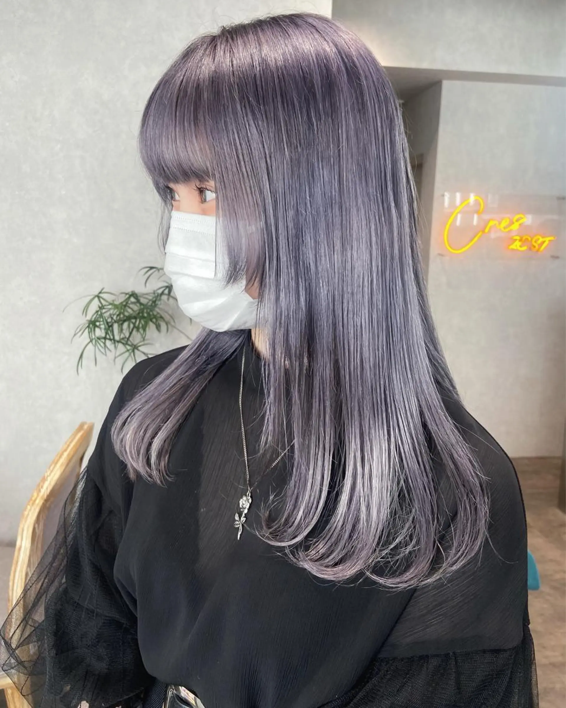 ロング カラー ヘアカラー ヘアセット🎀パーマ Tsubasaのヘアスタイル