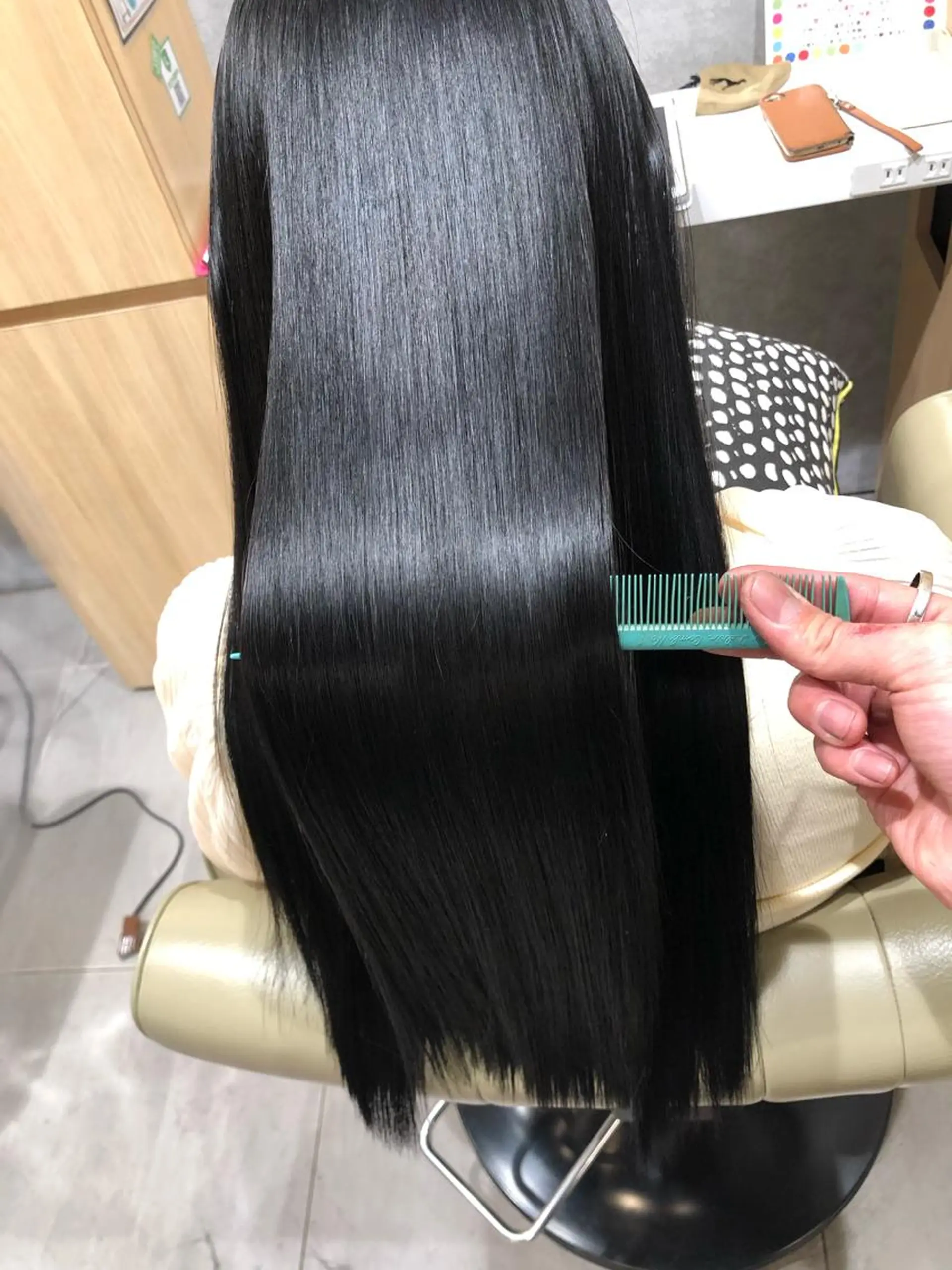 ロング ヘアカラー 縮毛矯正 トリートメント 【髪質改善特化･ 福田航洋】のヘアスタイル