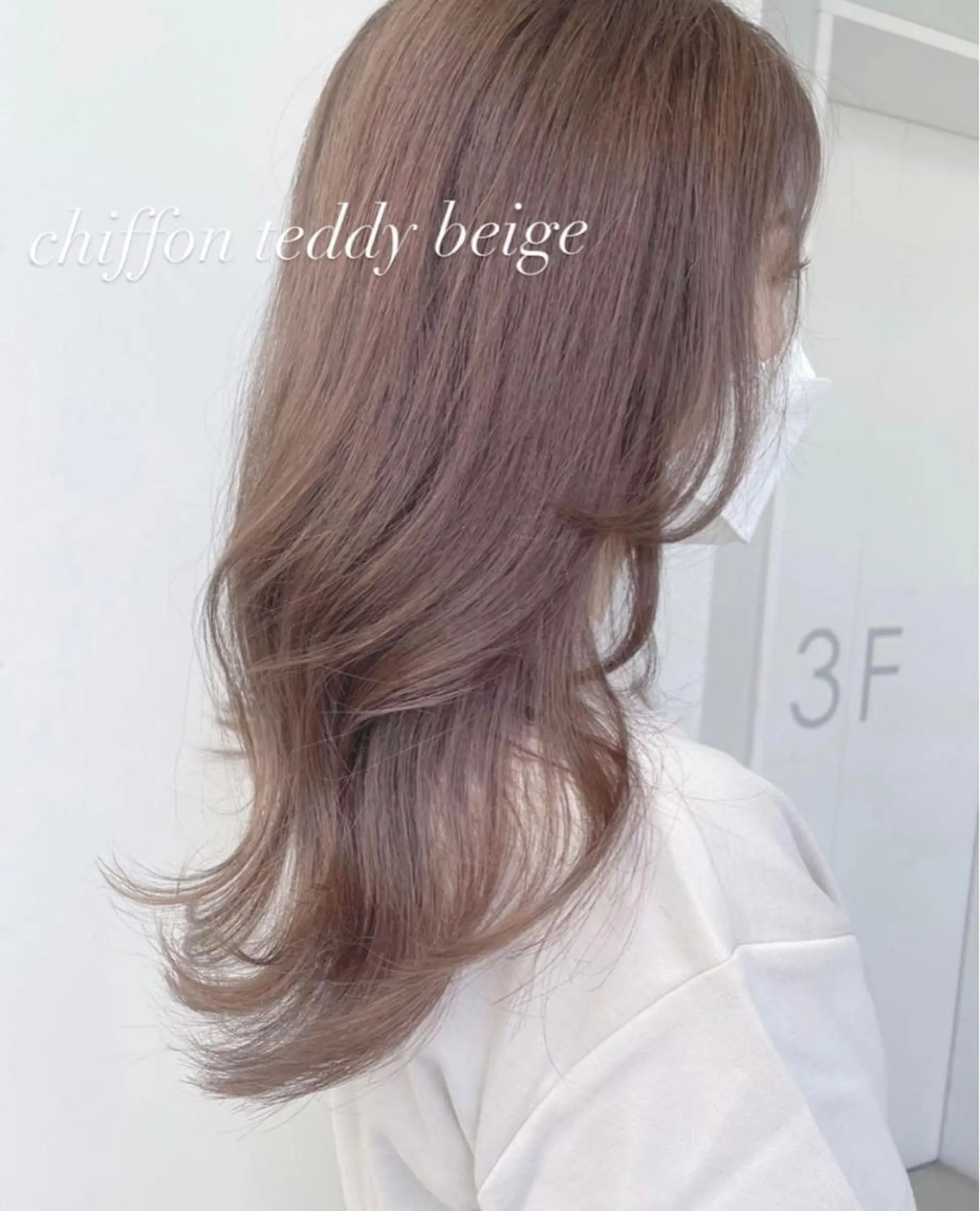 セミロング カラー ヘアカラー ワンホン/韓国ヘア 🤍amiのヘアスタイル