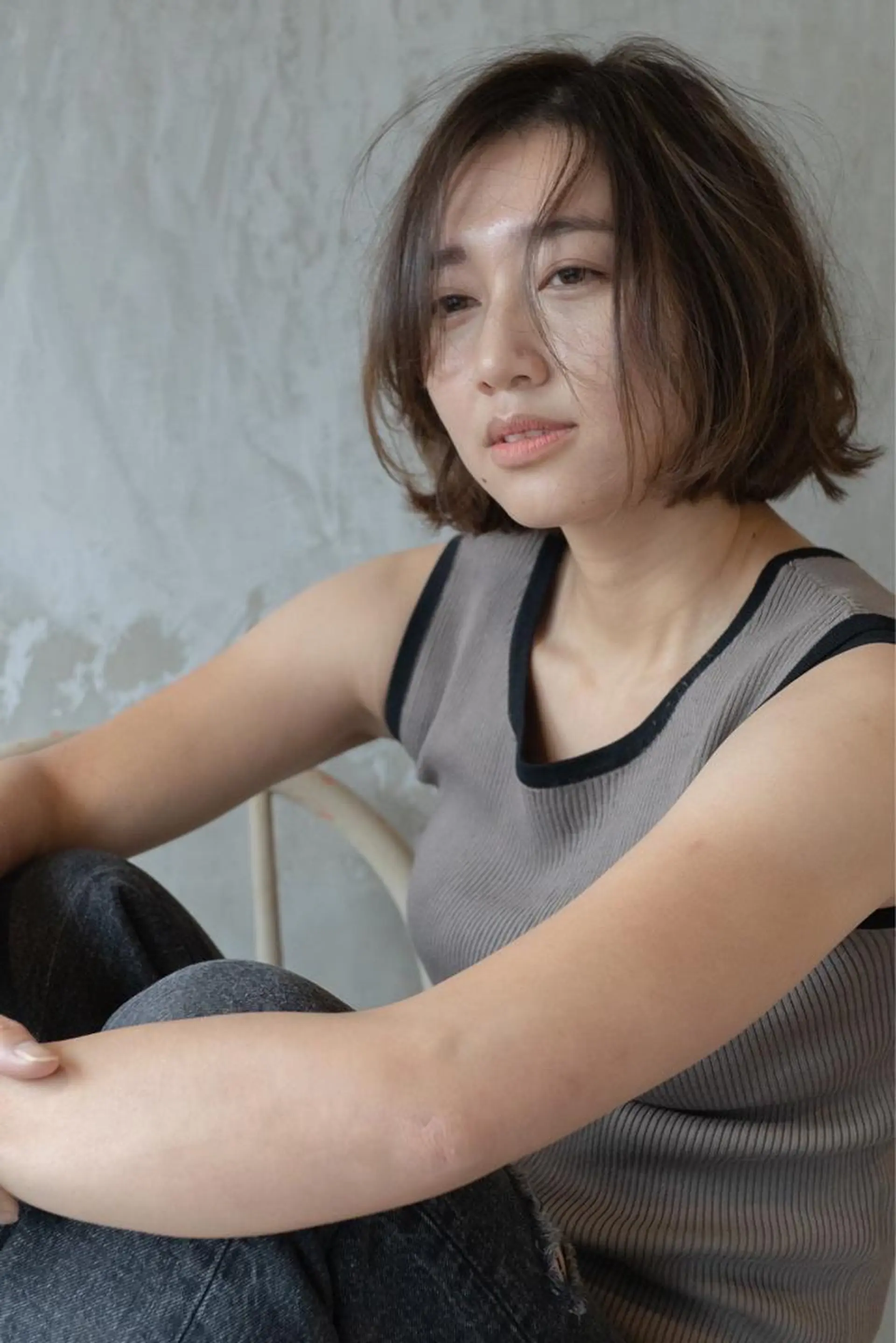 ショート カラー 落合 妙佳のヘアスタイル