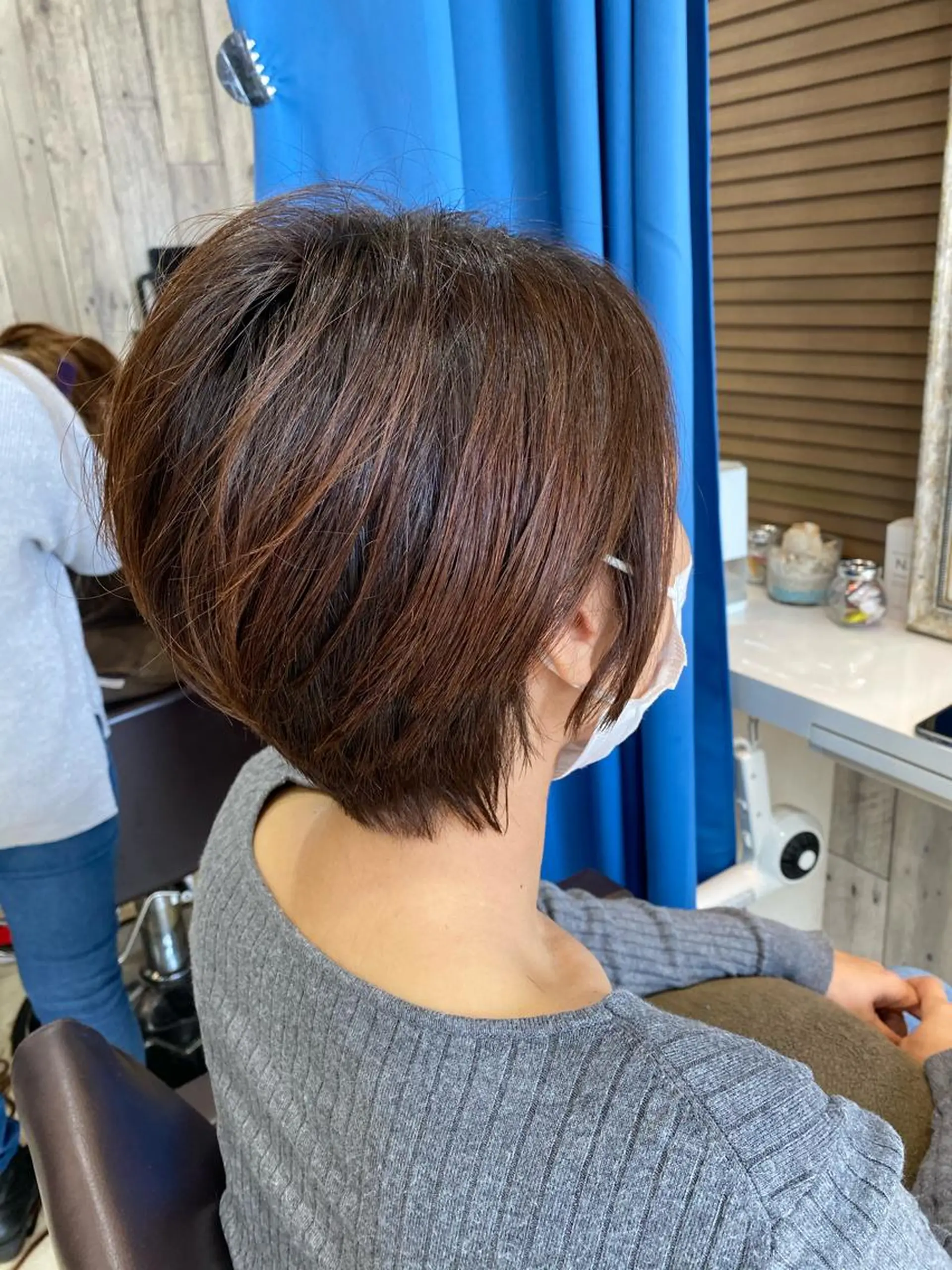 ショート カラー 吉川 眞之亮のヘアスタイル