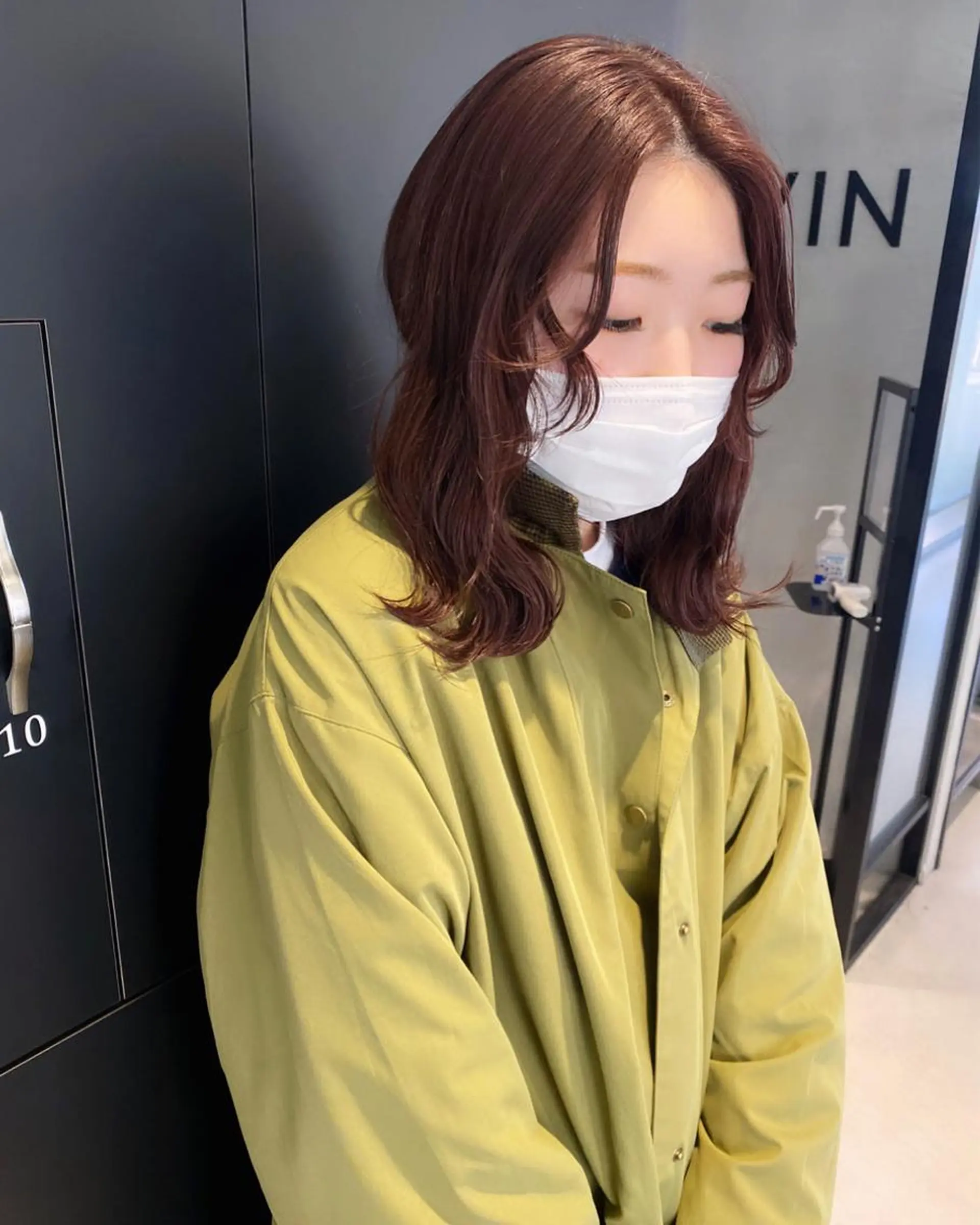 ミディアム カラー ヘアカラー マンツーマン半個室 tamuraのヘアスタイル