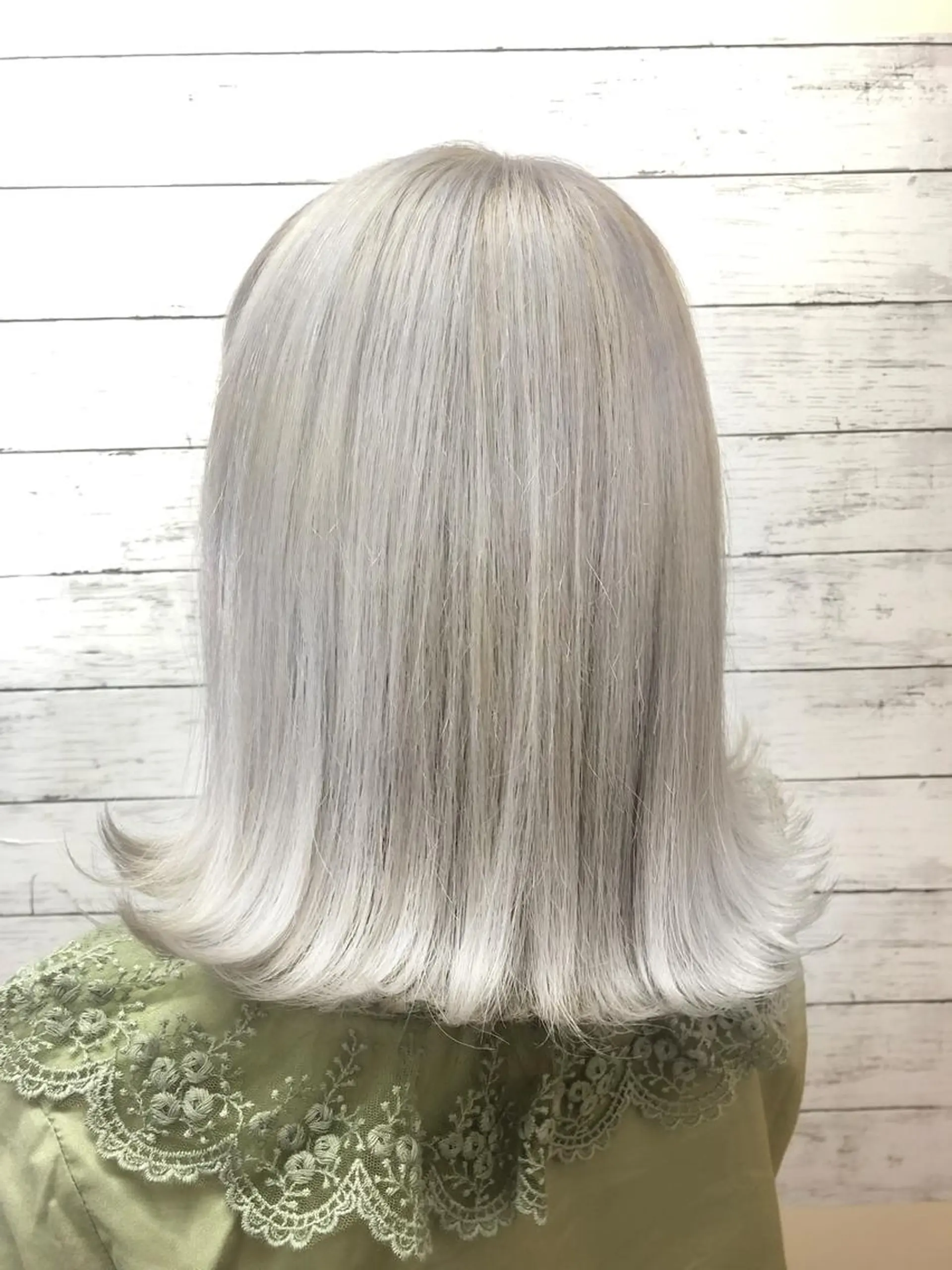 ミディアム カラー ヘアカラー ヘアセット 韓国ヘア🤍髪質改善 🇰🇷AKANEのヘアスタイル