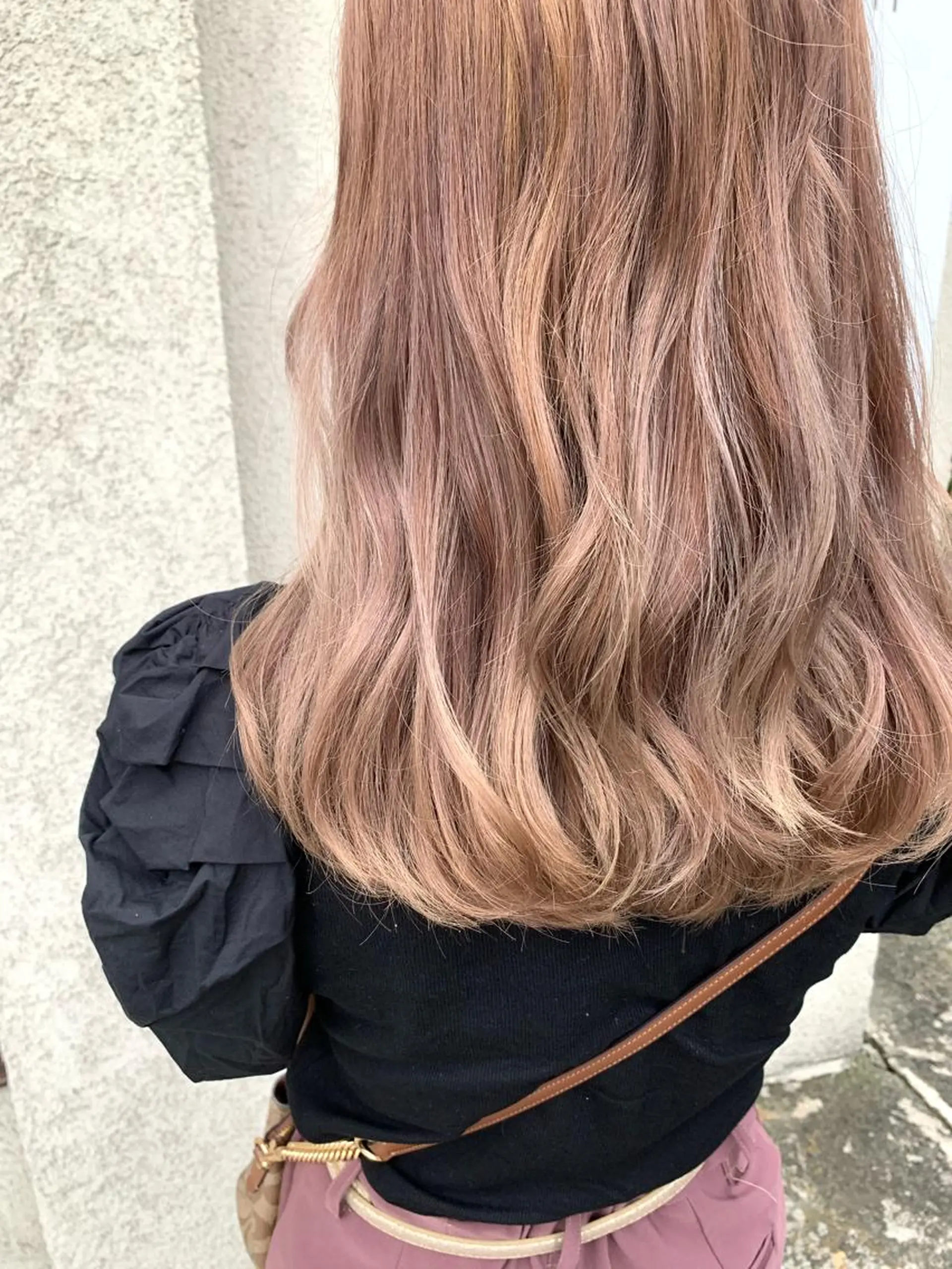 セミロング カラー ヘアアレンジ ヘアカラー トリートメント yuka .のヘアスタイル