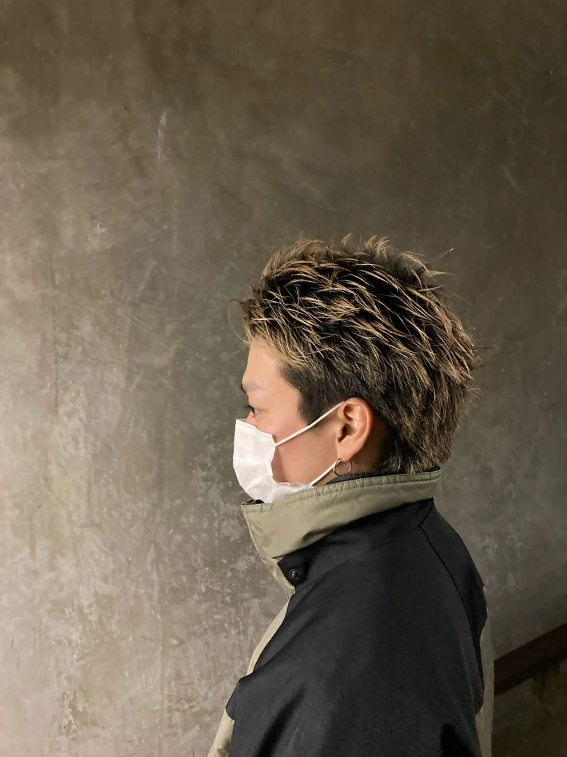 ショート カラー メンズ カット ヘアカラー メンズヘア/透明感 カラー/ayatoのヘアスタイル