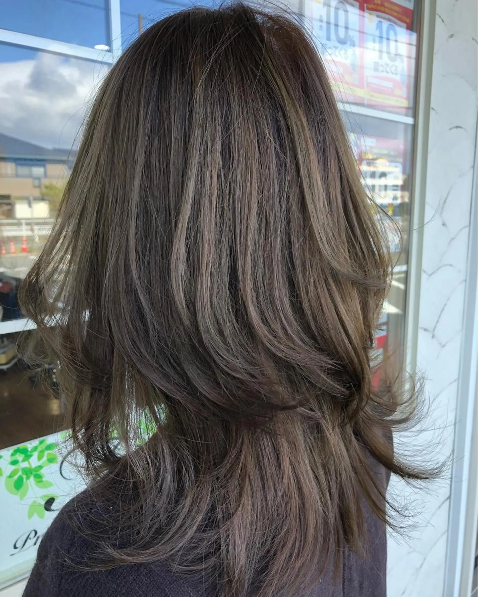 セミロング カラー ブリーチ ケアブリーチ ダブルカラー ハイトーンカラー インナーカラー Free 代表　kentaのヘアスタイル