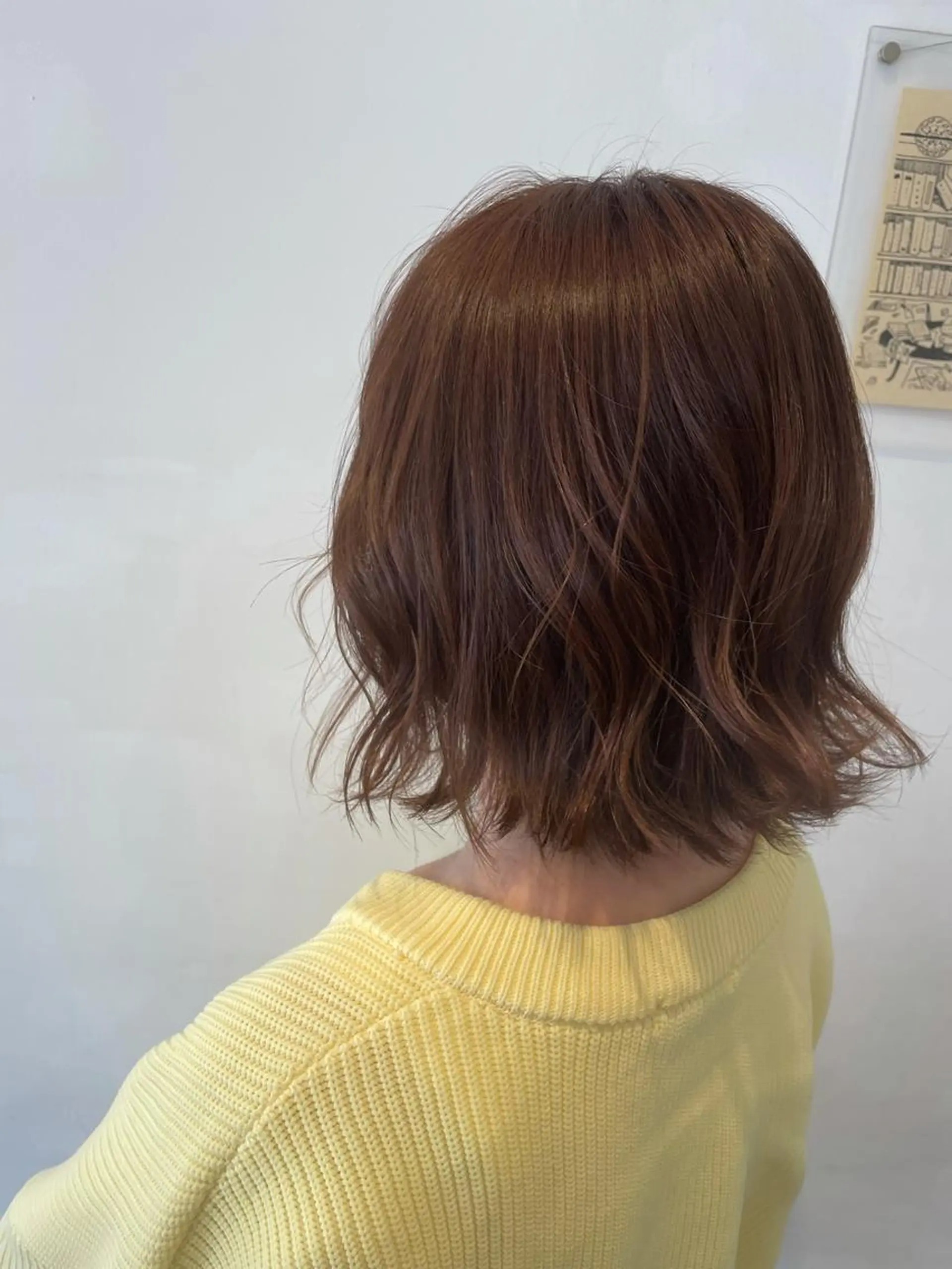 ショート カラー ヘアアレンジ ヘアカラー 鴫原 亜弥のヘアスタイル