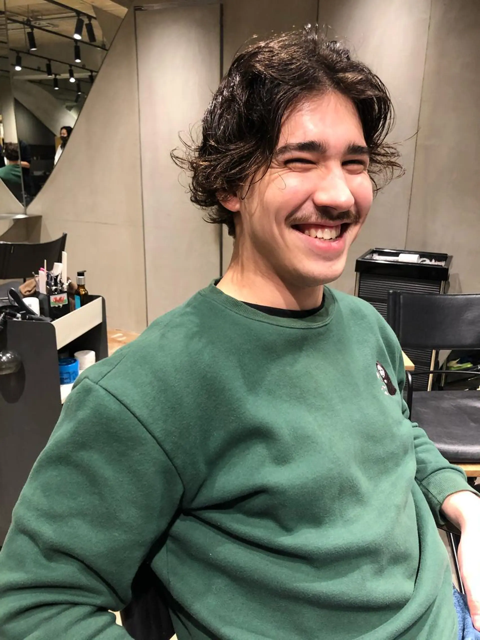 メンズ メンズパーマ カット パーマ 🌈圧倒的デザイン パーマ 関和希のヘアスタイル