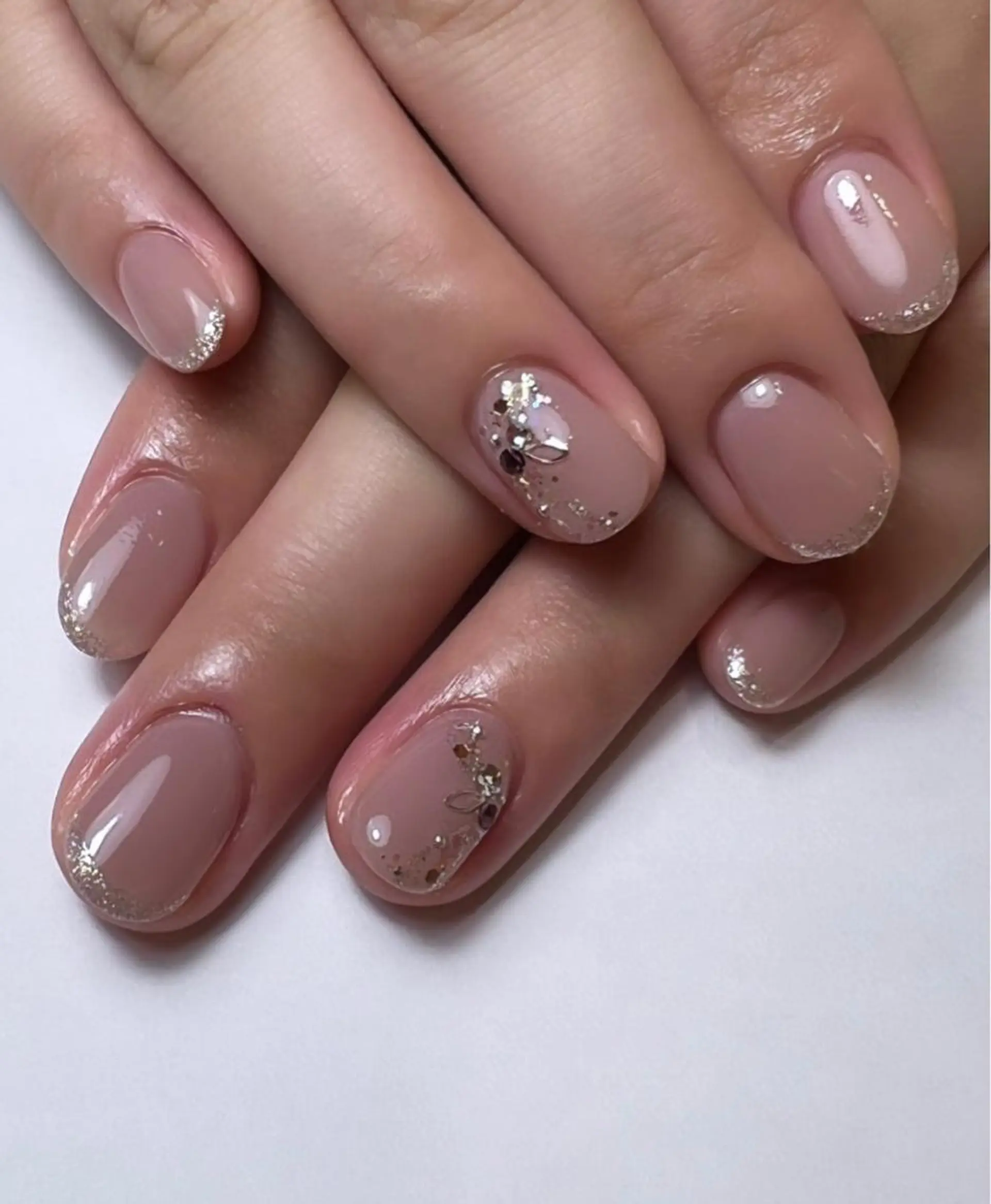 ミディアム 【爪の育成専門】深爪・むしり癖・丸い爪・ガサガサなど　　Rio nail所属・Rio nail まなみのネイルデザイン