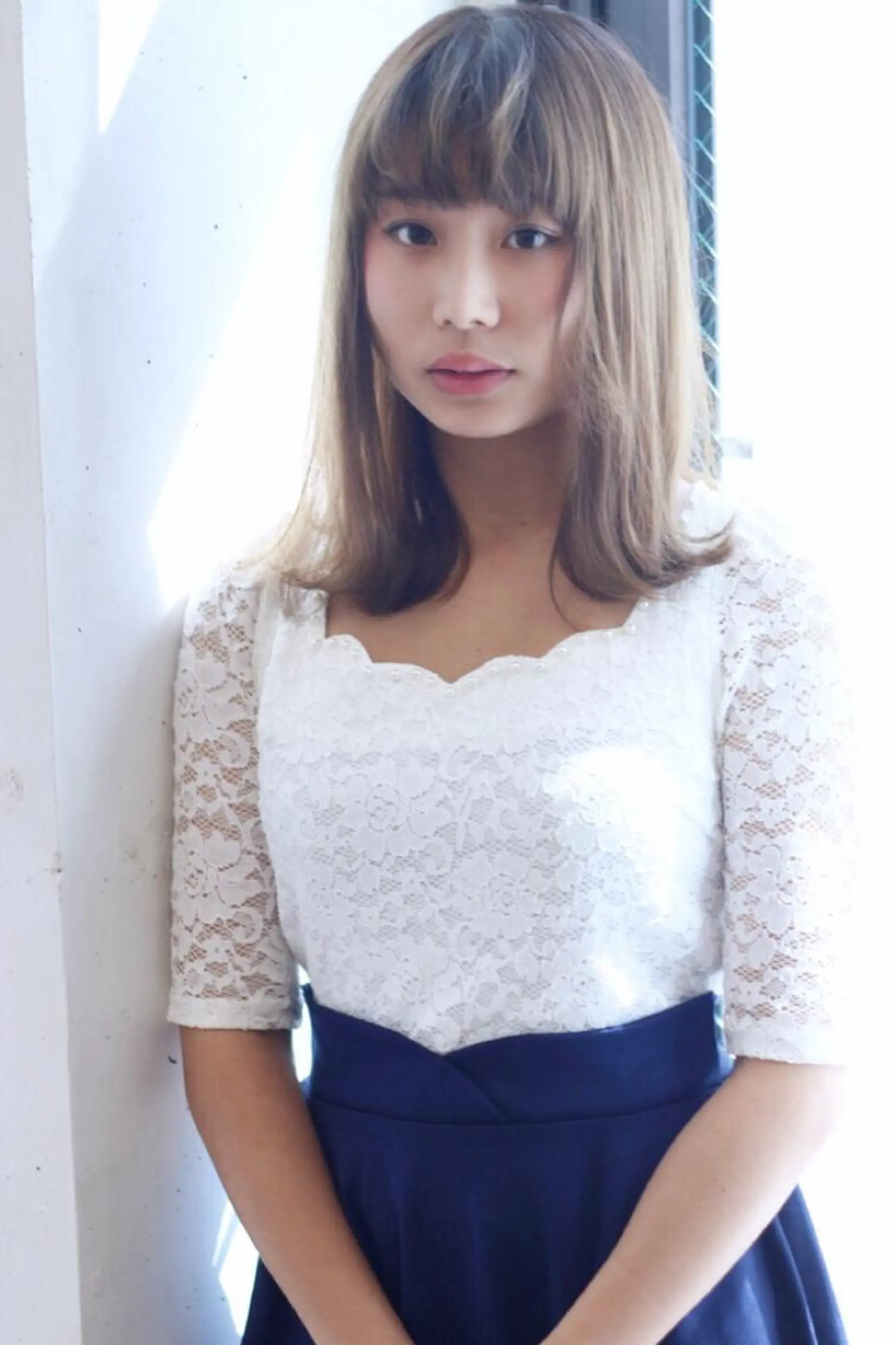 ミディアム セミロング カラー TOPstylist ✂️フセケイタ✂️のヘアスタイル
