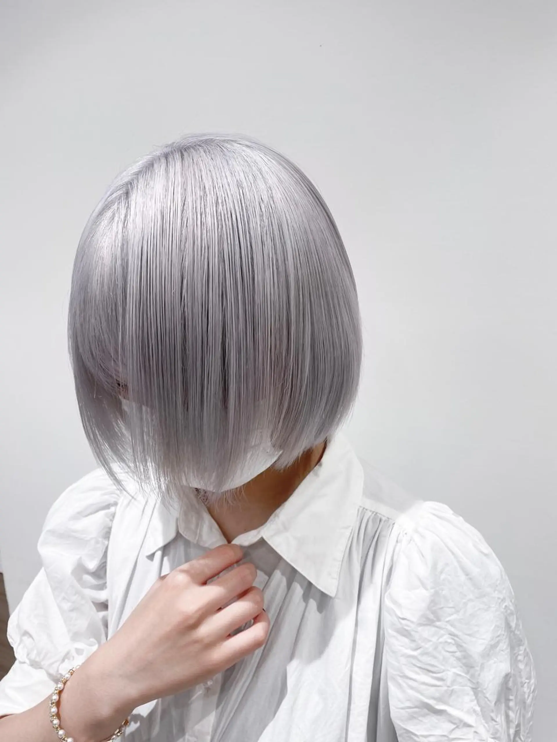ショート カラー ハイトーン特化 川井優汰のヘアスタイル