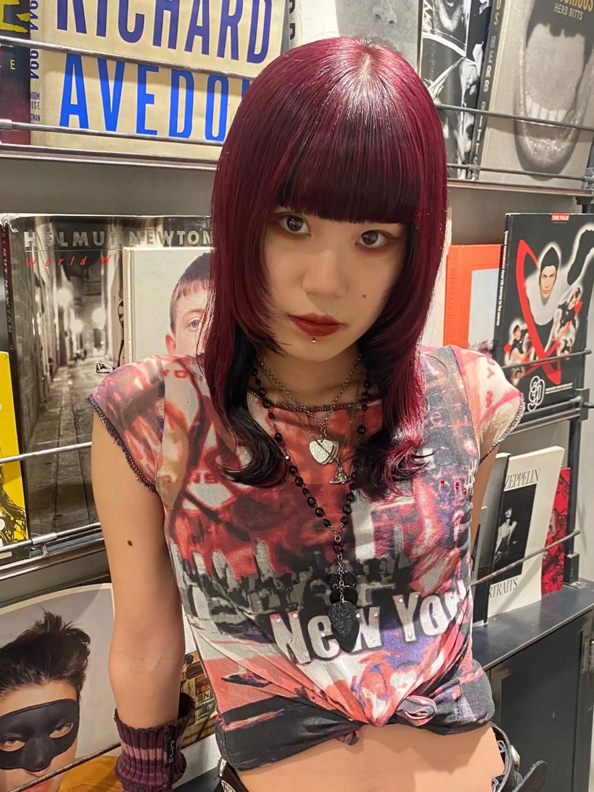 ミディアム カラー デザイン/アレンジ ❤︎イシイレイのヘアスタイル