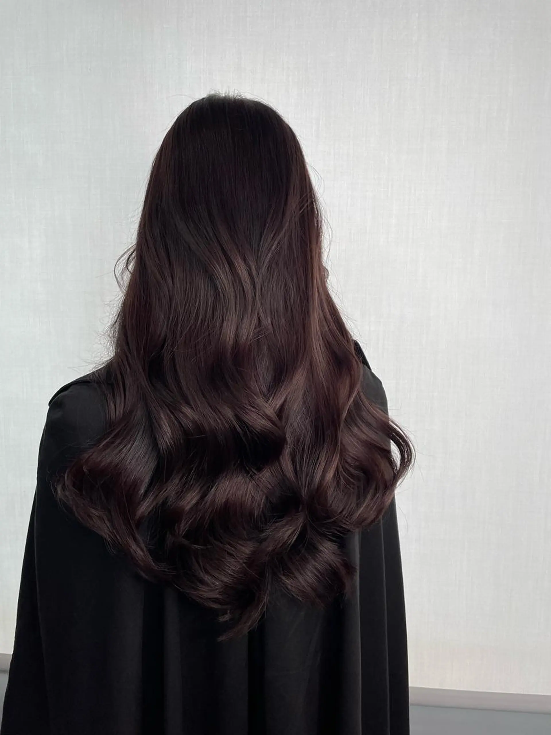 ミディアム カラー カット ヘアカラー トリートメント SOA所属・西村あきや トレンド韓国ヘアのヘアスタイル