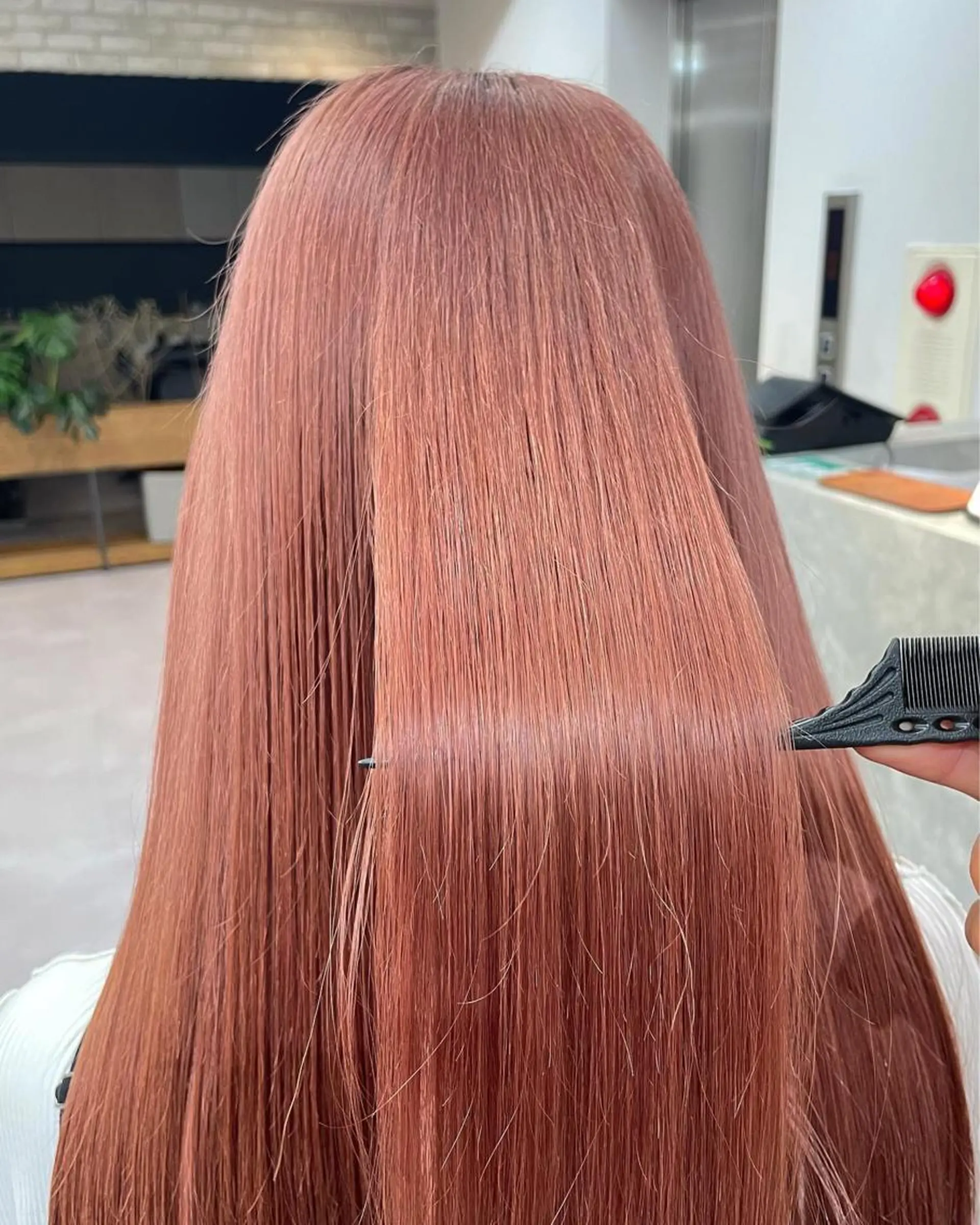 セミロング カラー ヘアアレンジ ユズキ/銀座似合わせ カット♡透明感カラーのヘアスタイル