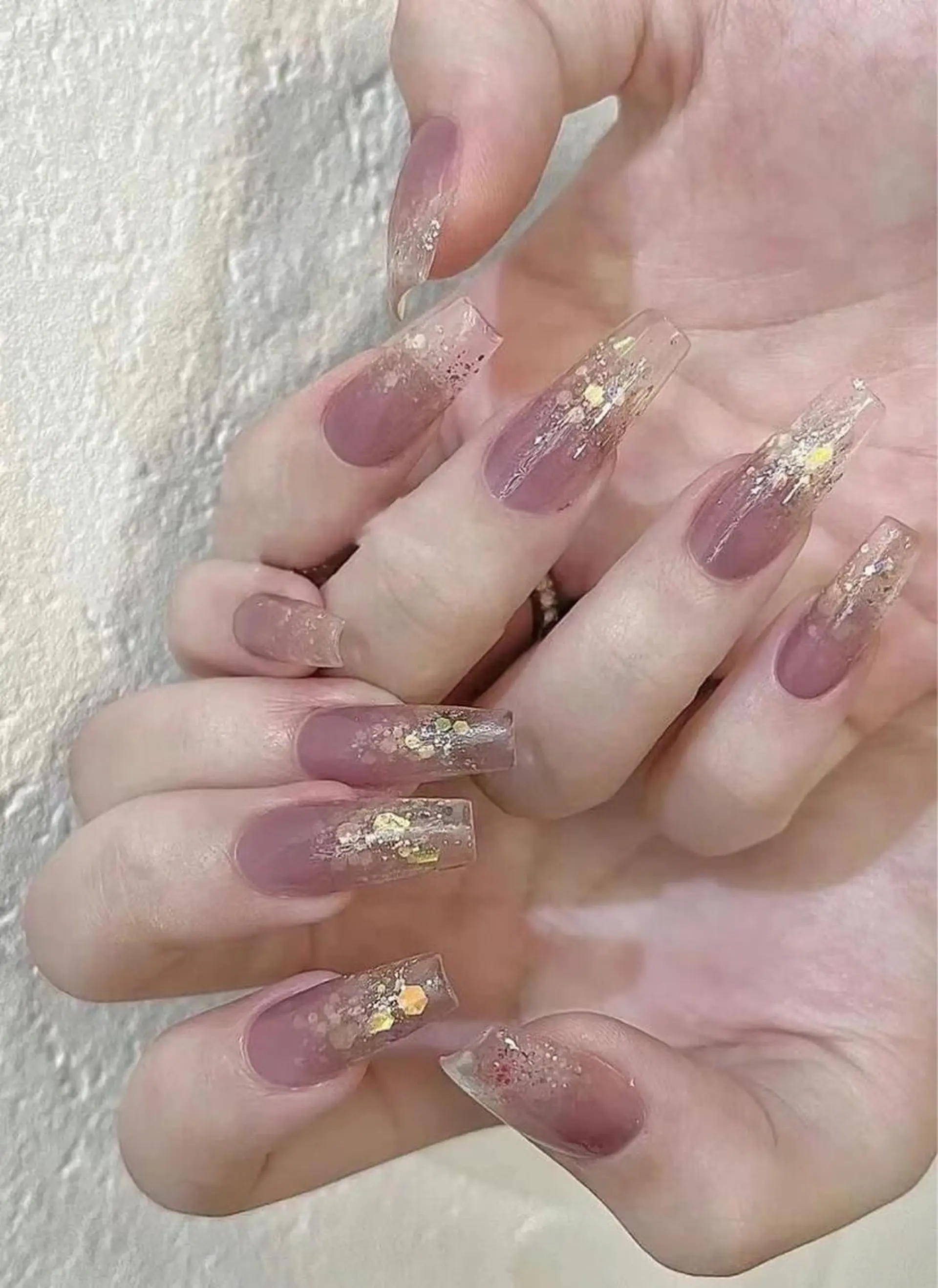 ネイル ハンドネイル MoonNail ユリ🌸のネイルデザイン