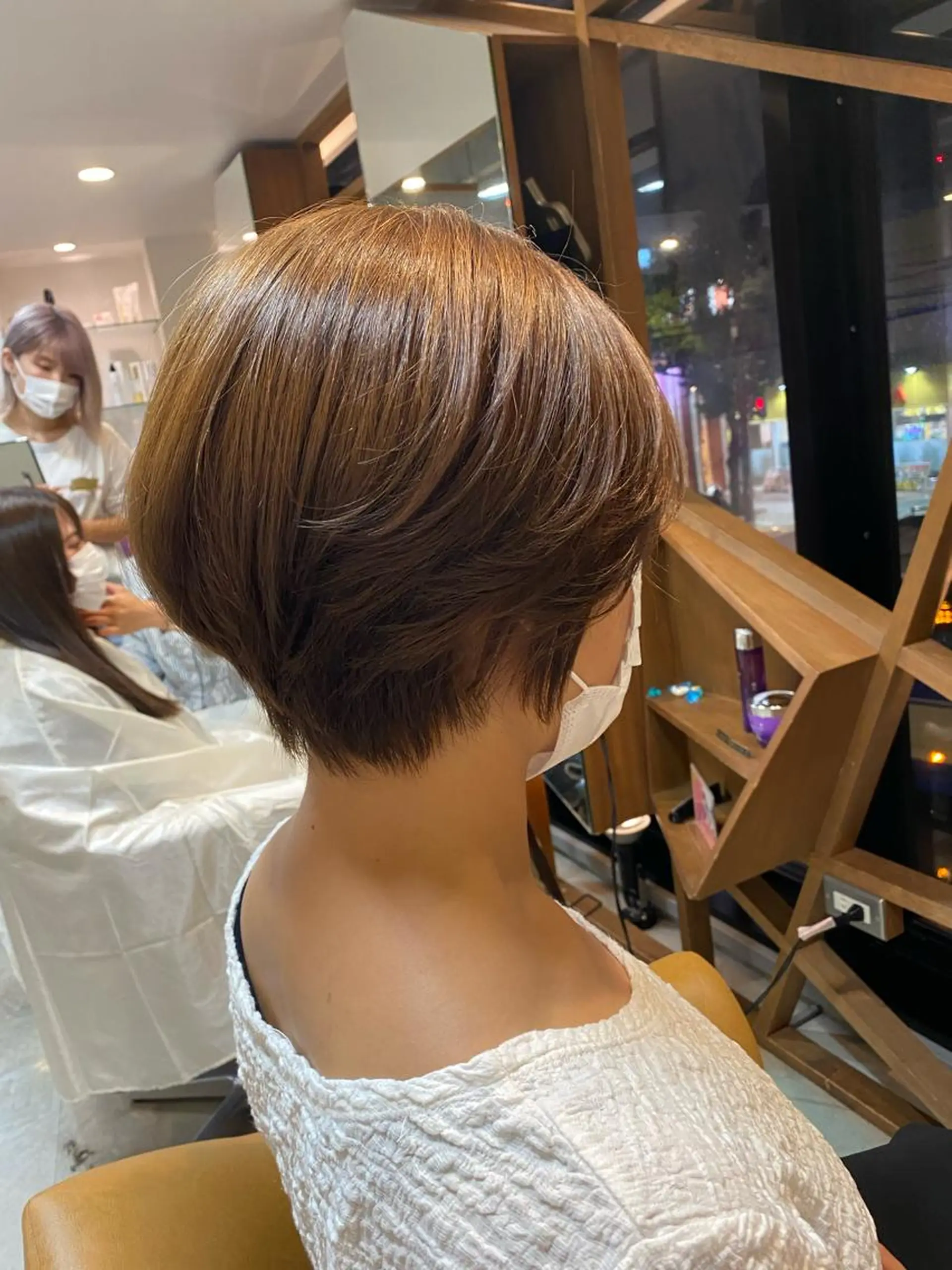 ショート ORO　飯田 早稀のヘアスタイル